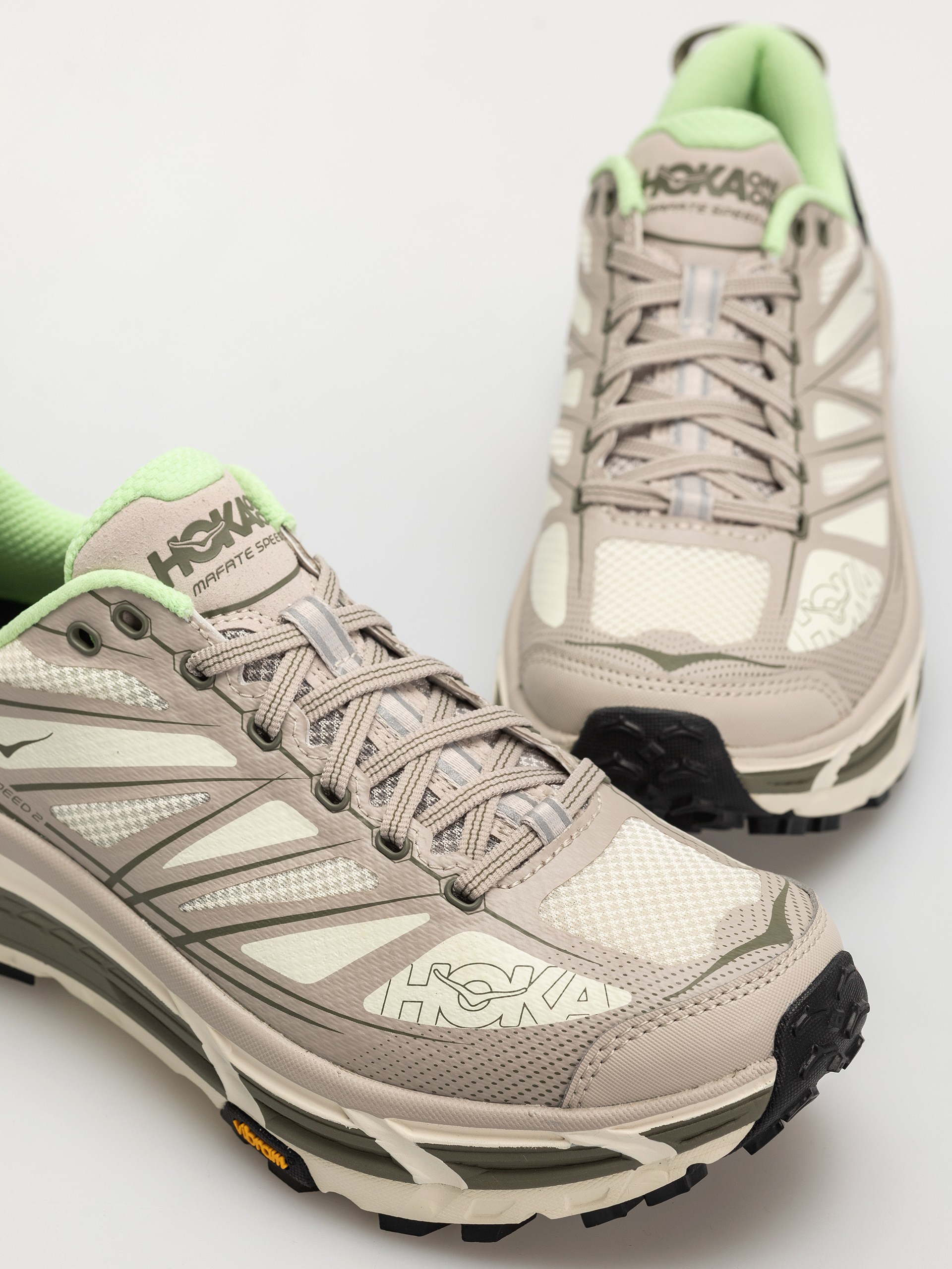 Pantofi Hoka Mafate Speed 2 (putty eucalyptus)