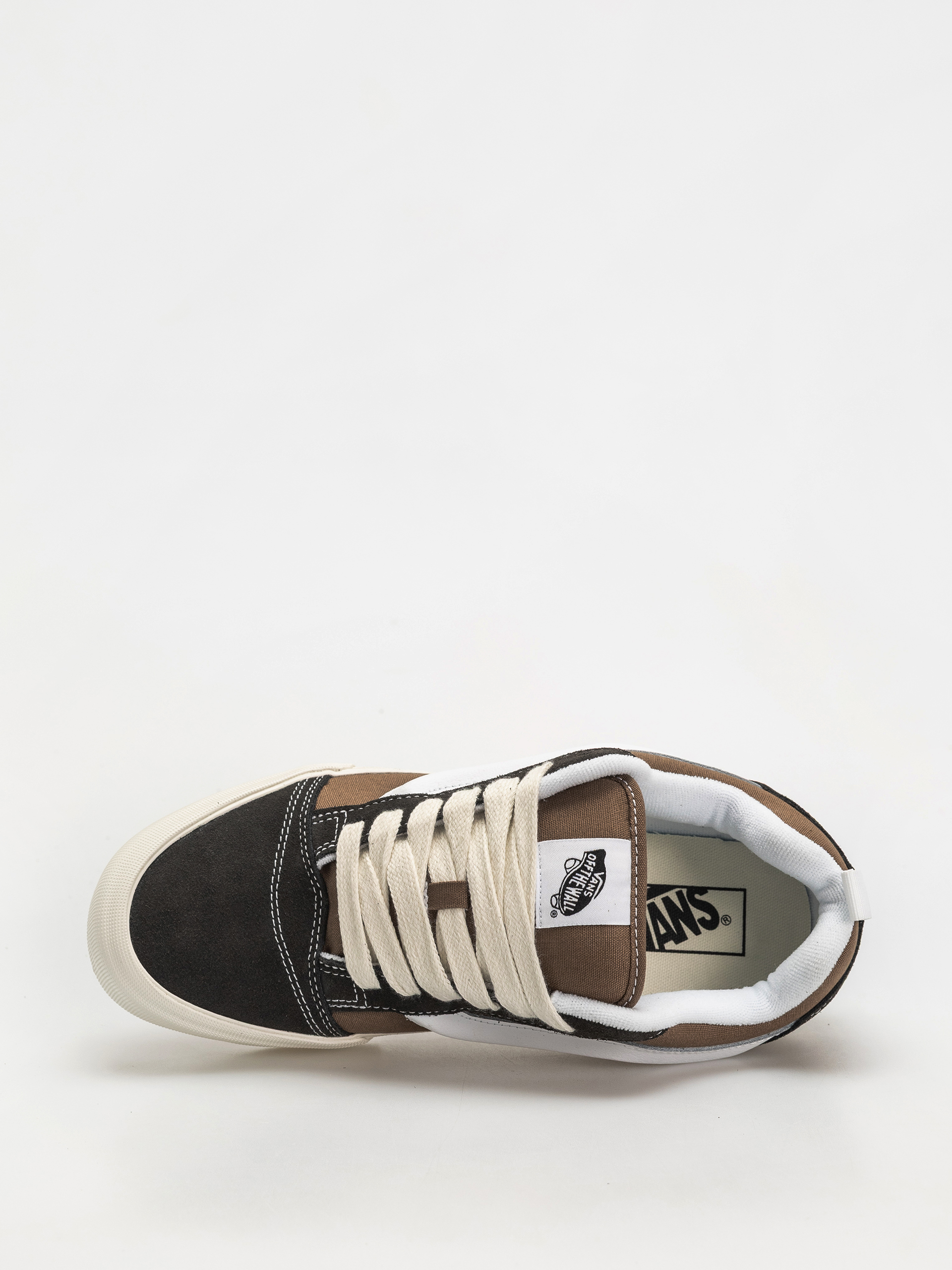 Pantofi Vans Knu Skool (color blocking brown/brown)