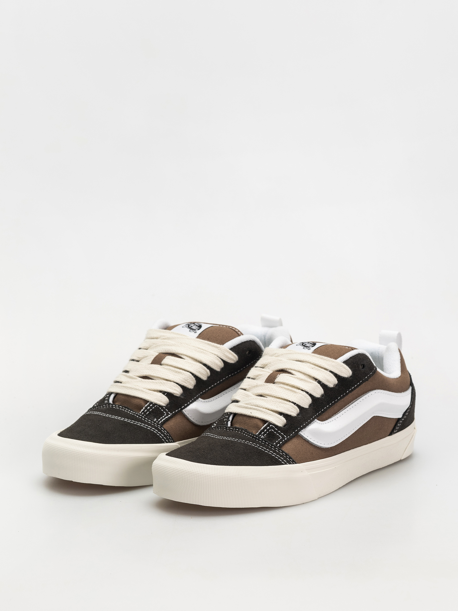 Pantofi Vans Knu Skool (color blocking brown/brown)