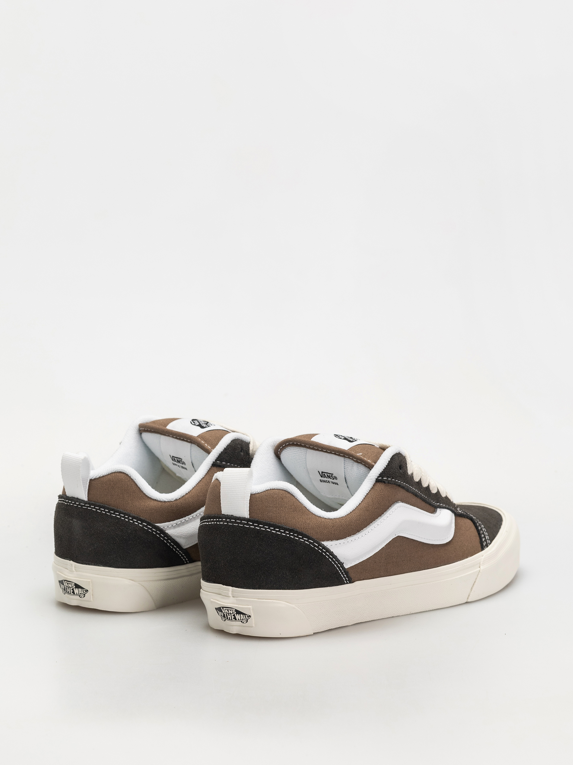 Pantofi Vans Knu Skool (color blocking brown/brown)