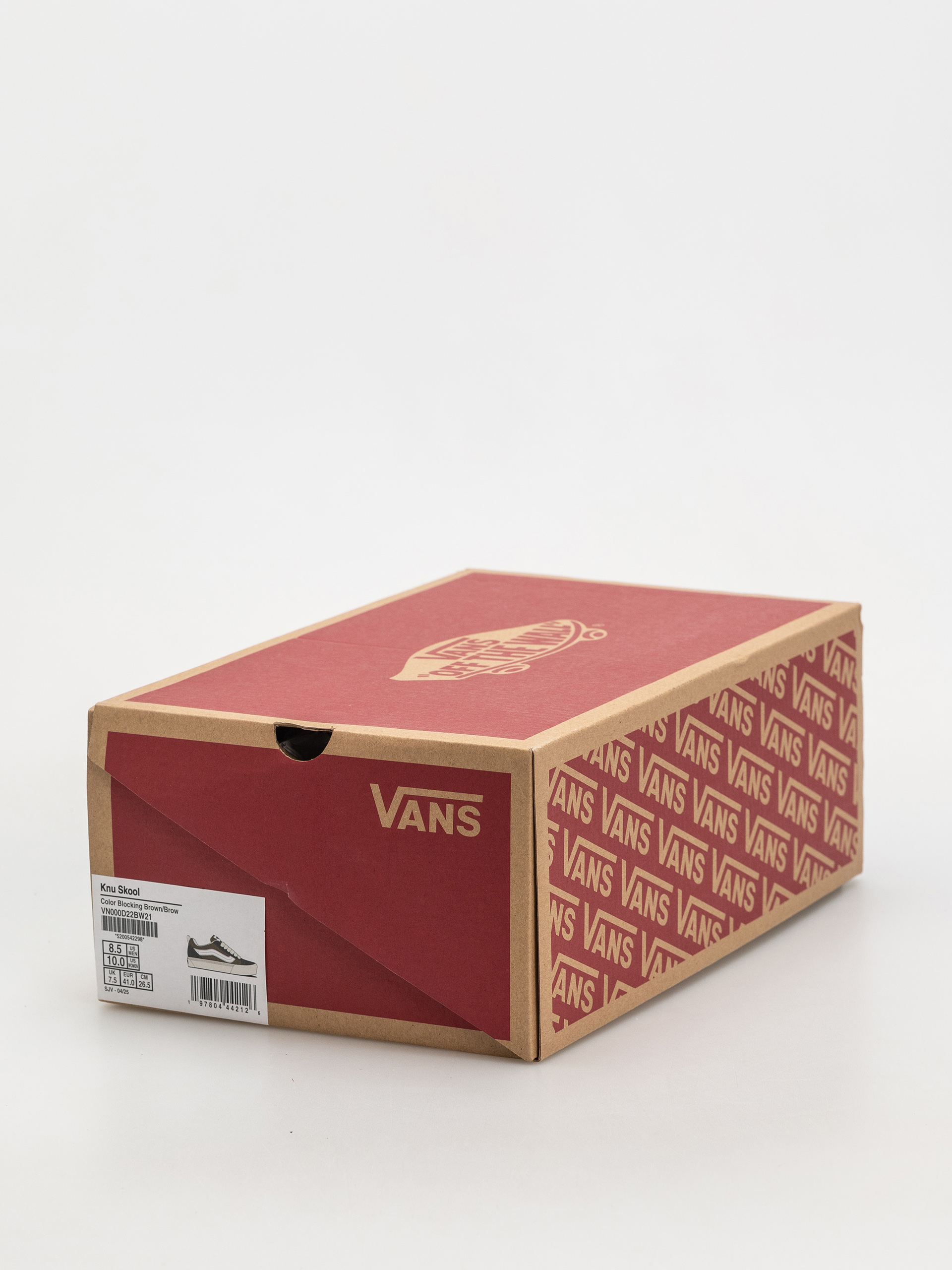 Pantofi Vans Knu Skool (color blocking brown/brown)