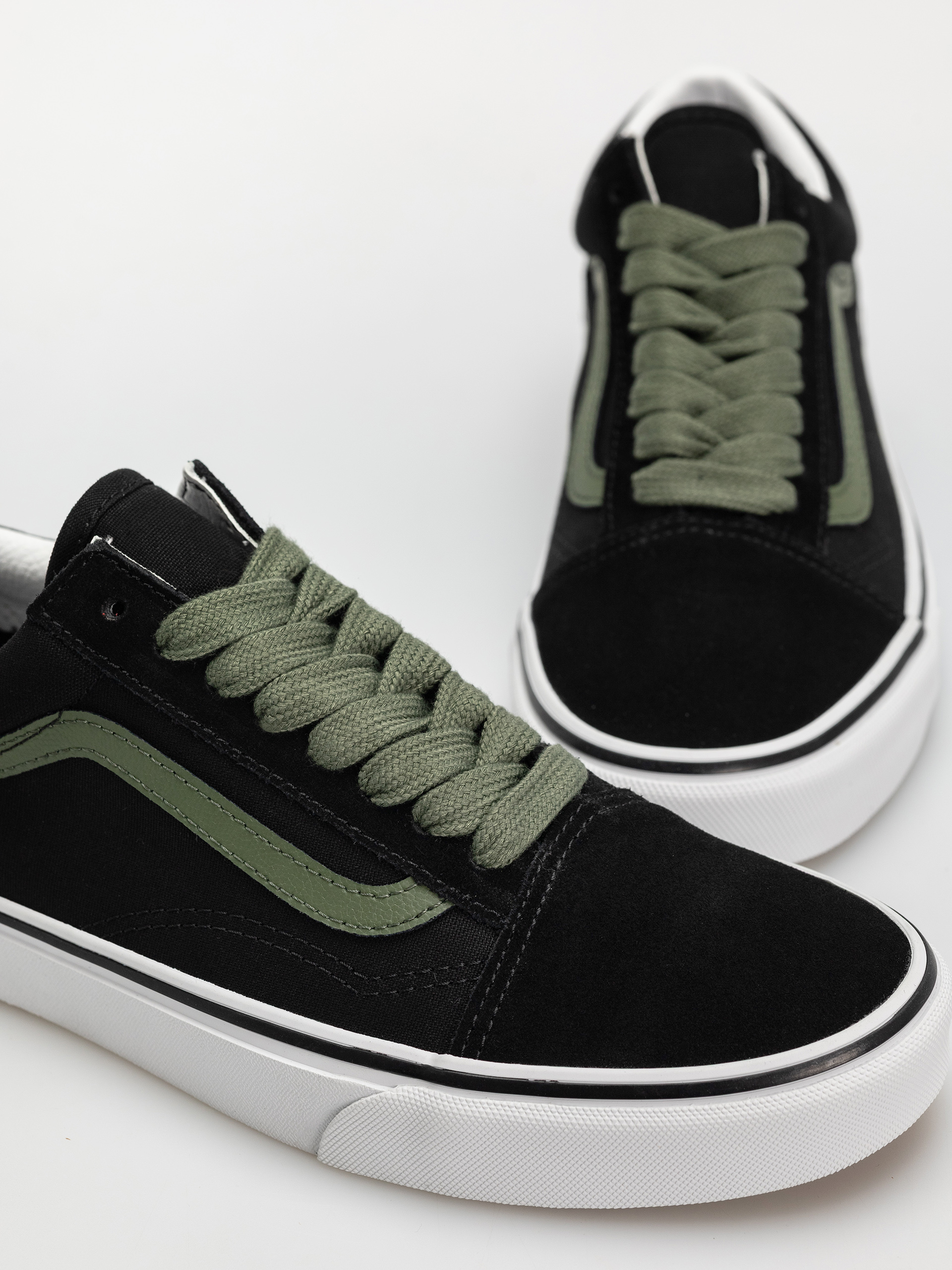 Pantofi Vans Old Skool (pop black/green)