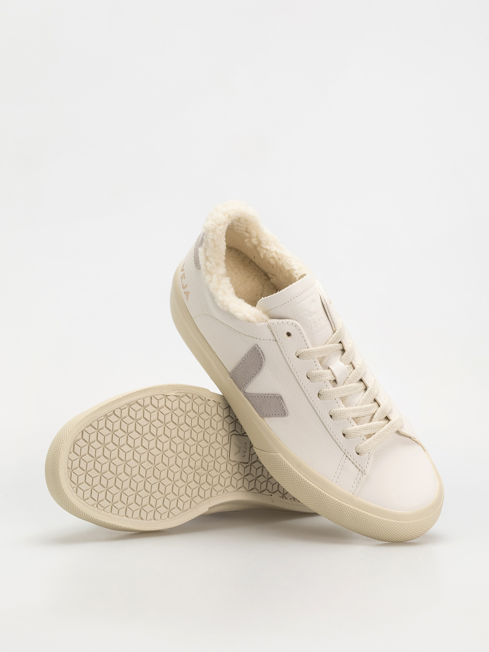 Pantofi Veja Campo Winter Wmn (ex white li grey)