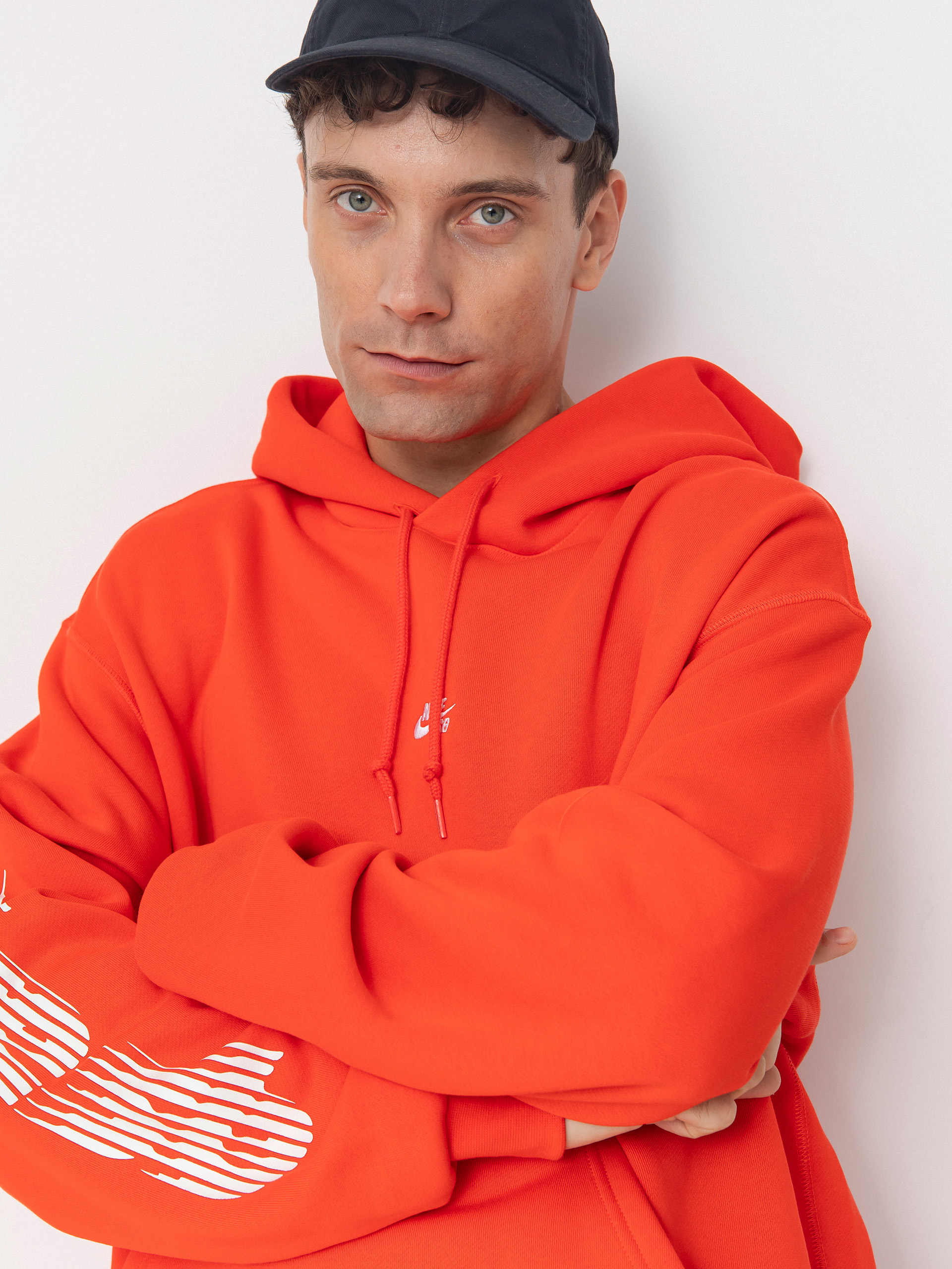 Hanorac cu glugă Nike SB Bb Ssnl Gfx HD (lt crimson/white)