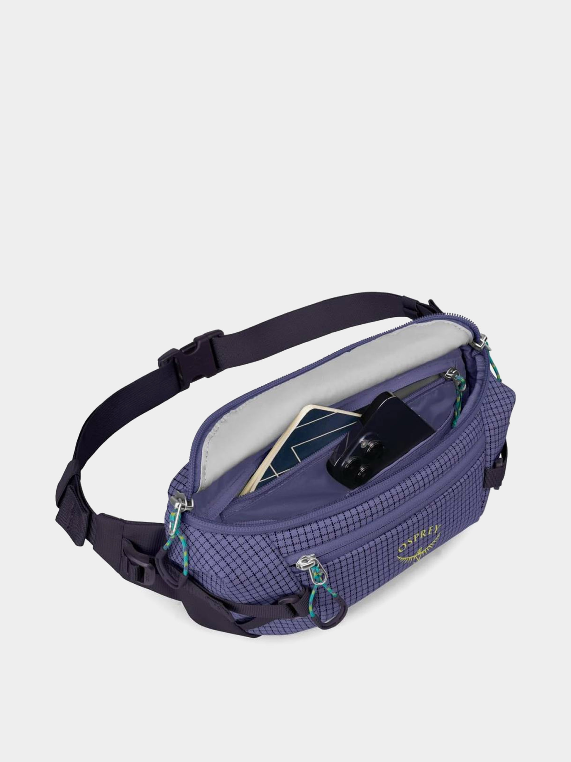 Borsetă de brâu Osprey Transporter Waist (euphoria purple/purple ink)