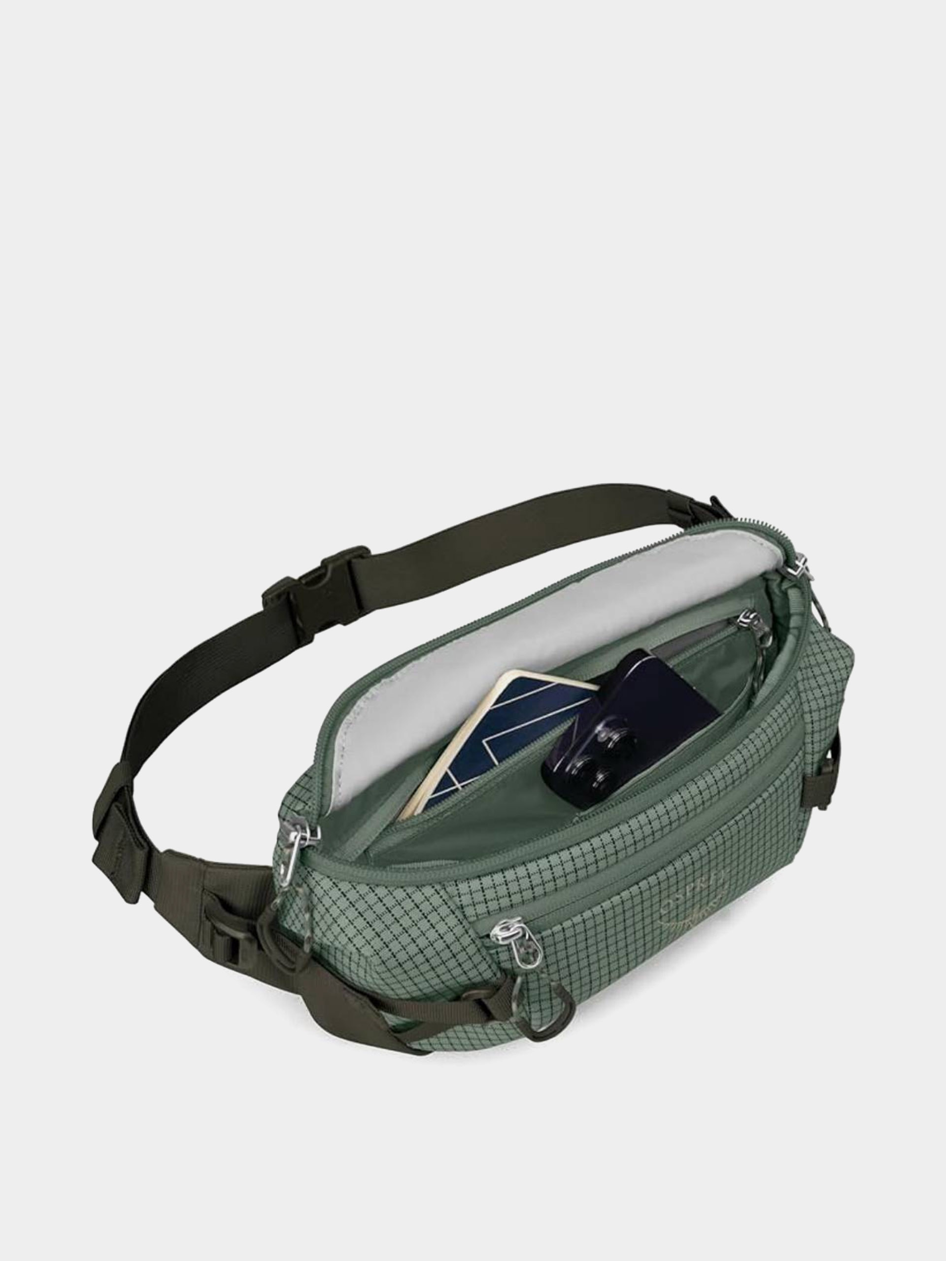 Borsetă de brâu Osprey Transporter Waist (pine leaf/earl grey)