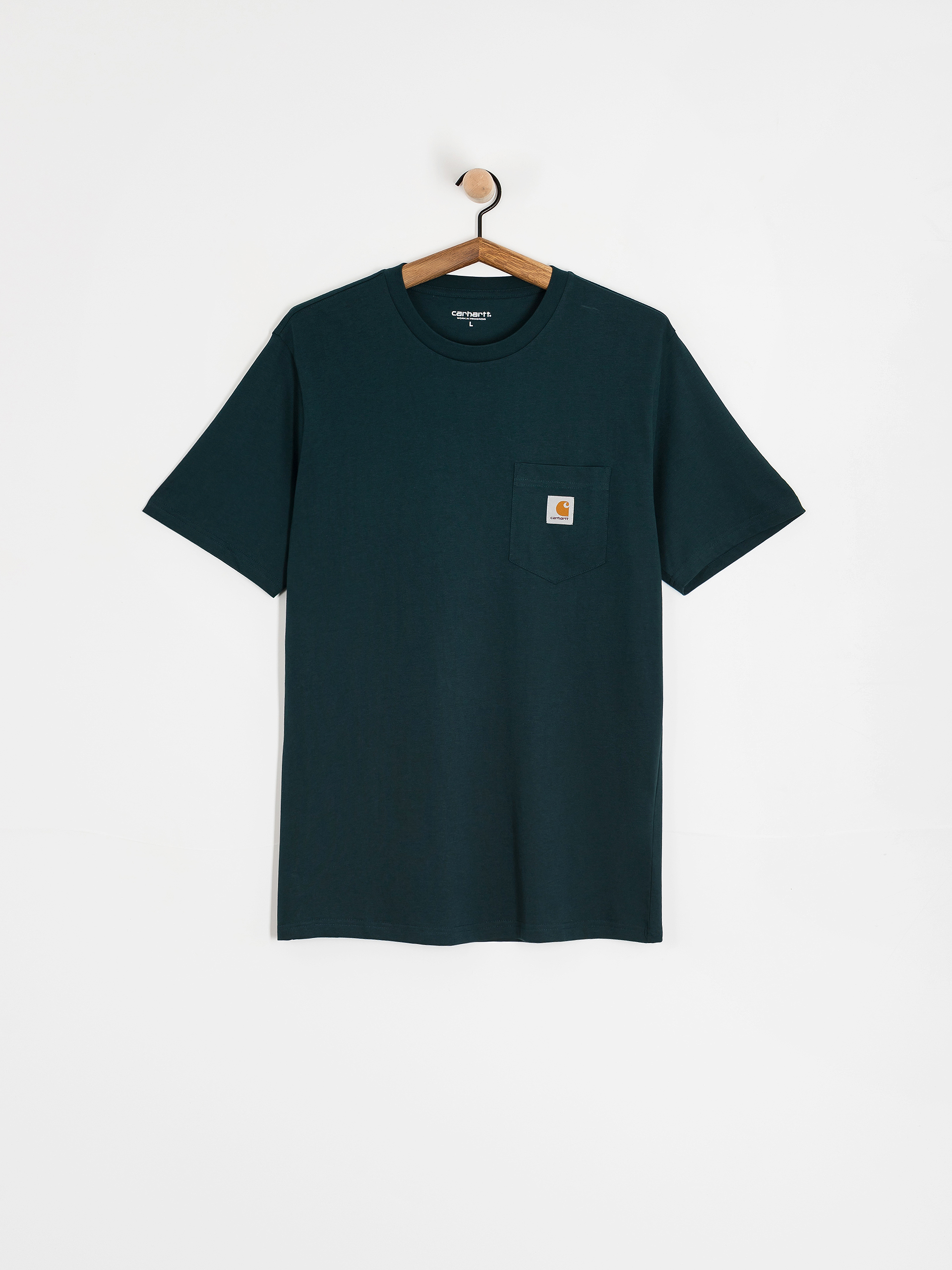 Tricou Carhartt WIP Pocket (deep lagoon)