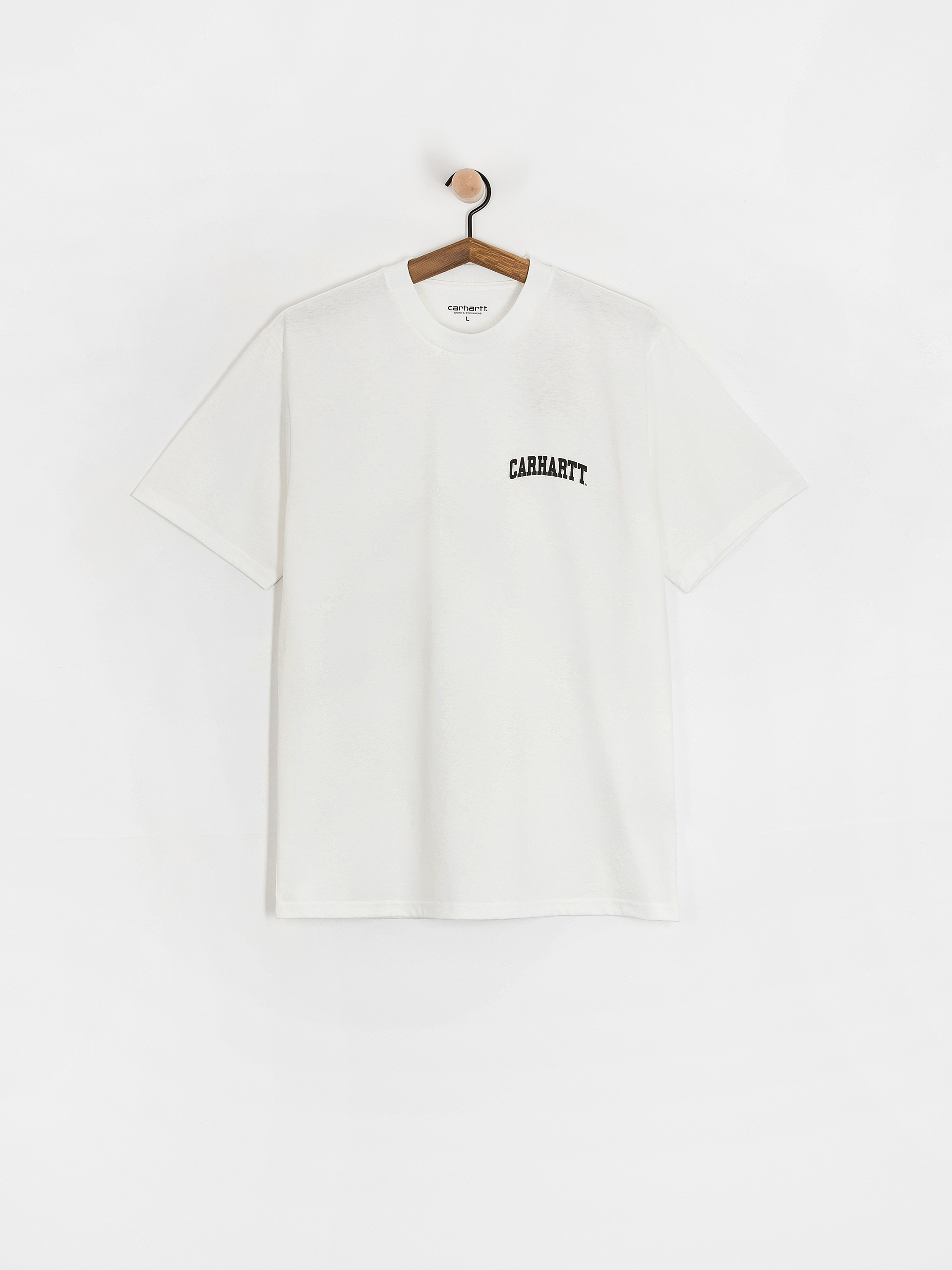 Tricou Carhartt WIP University Script (white/black)