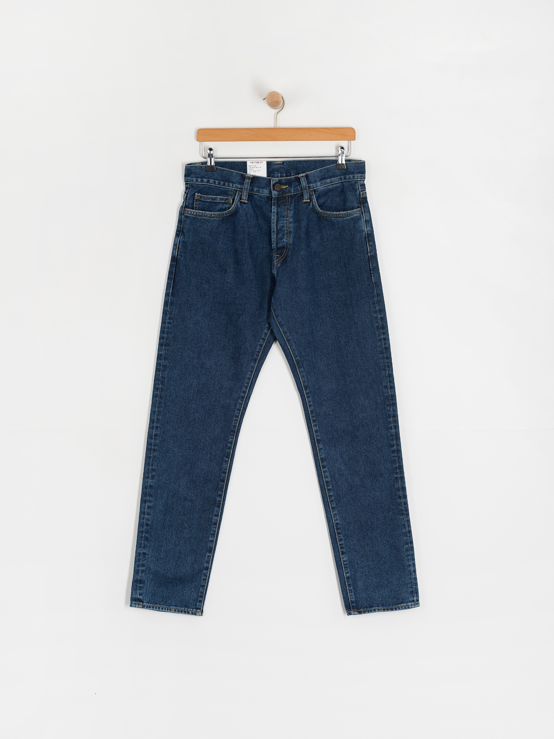 Pantaloni Carhartt WIP Klondike (blue/stone washed)
