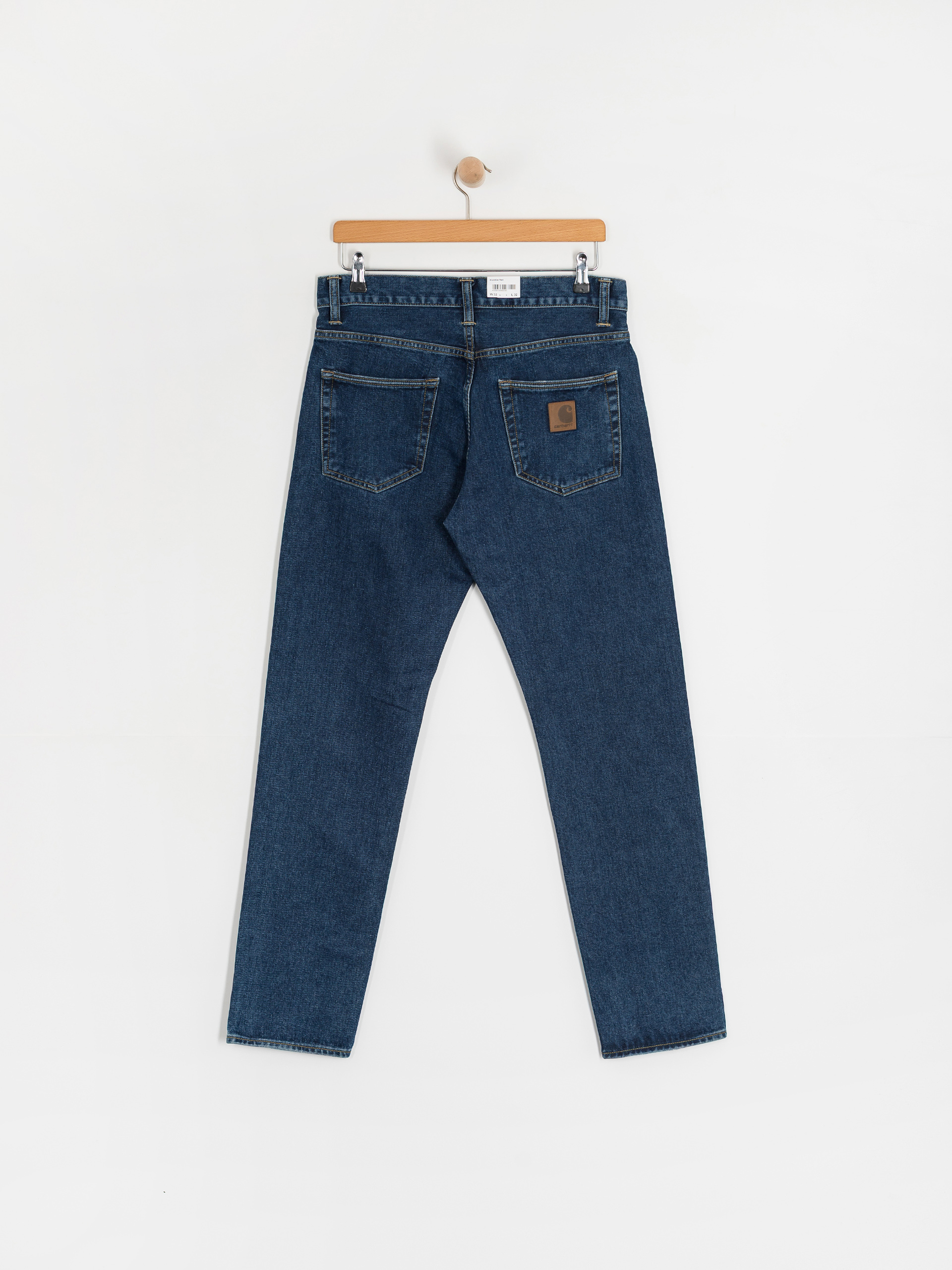 Pantaloni Carhartt WIP Klondike (blue/stone washed)
