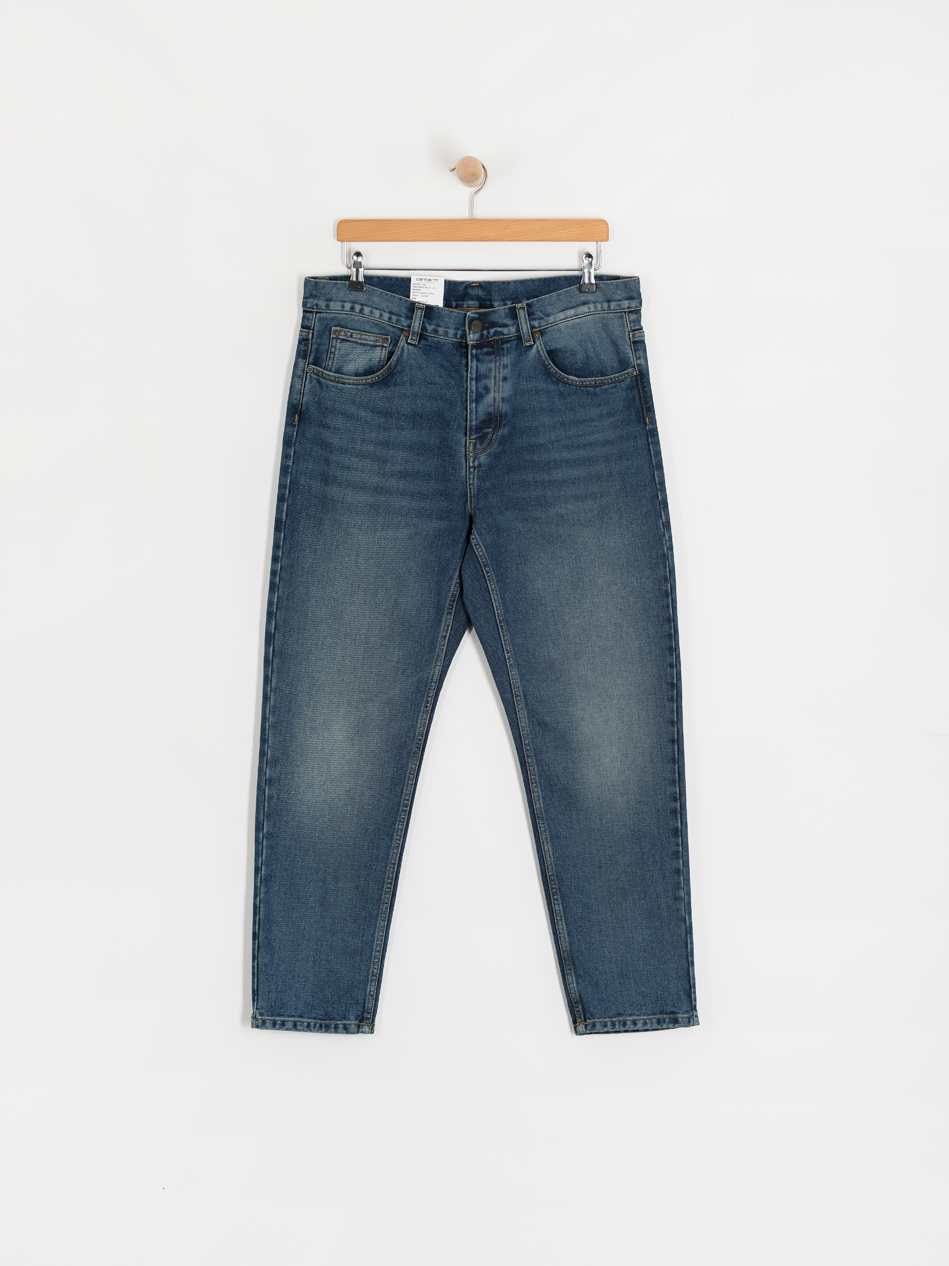 Pantaloni Carhartt WIP Newel (blue/dark used wash)