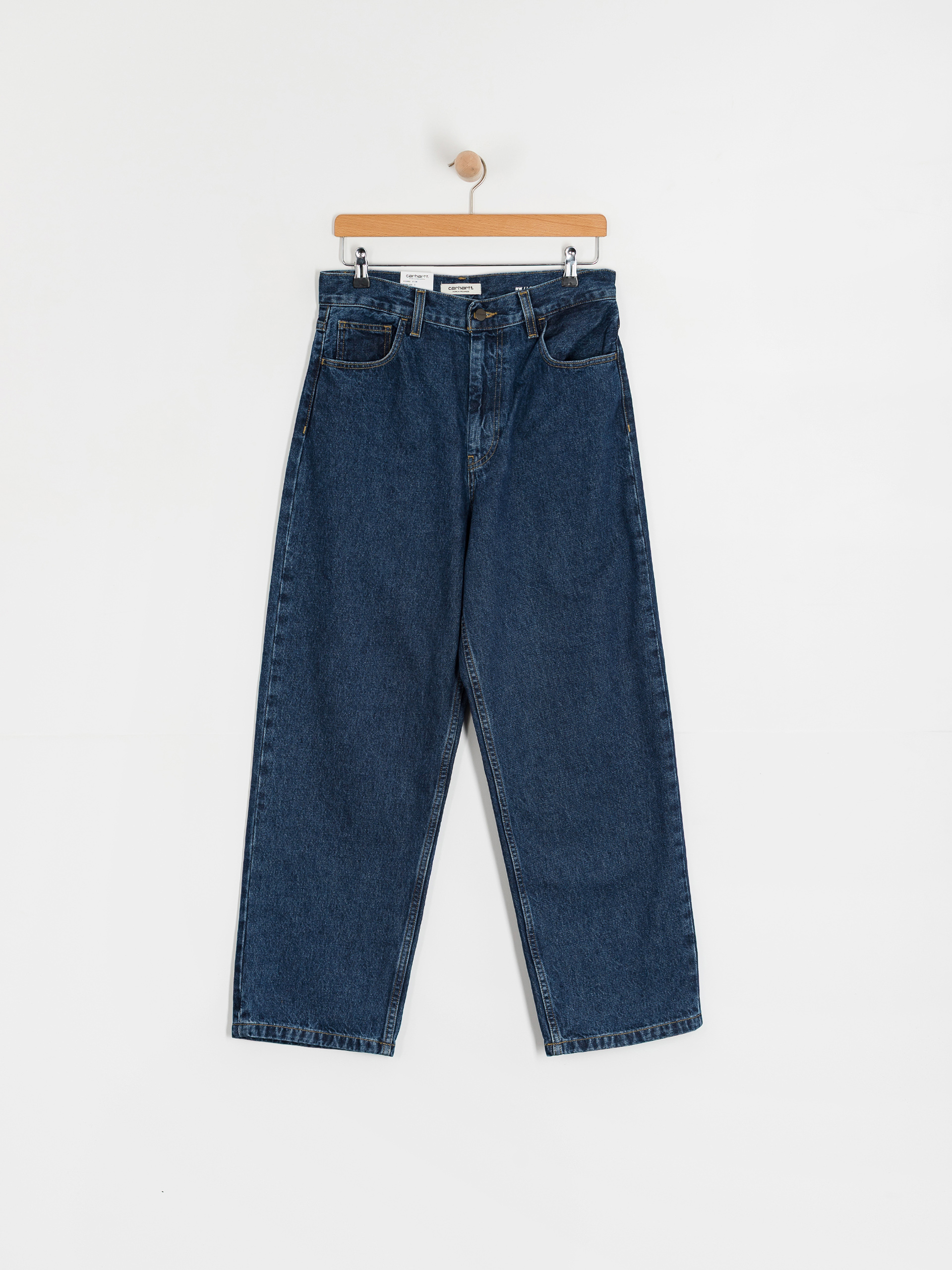 Pantaloni Carhartt WIP Brandon Wmn (blue/stone washed)