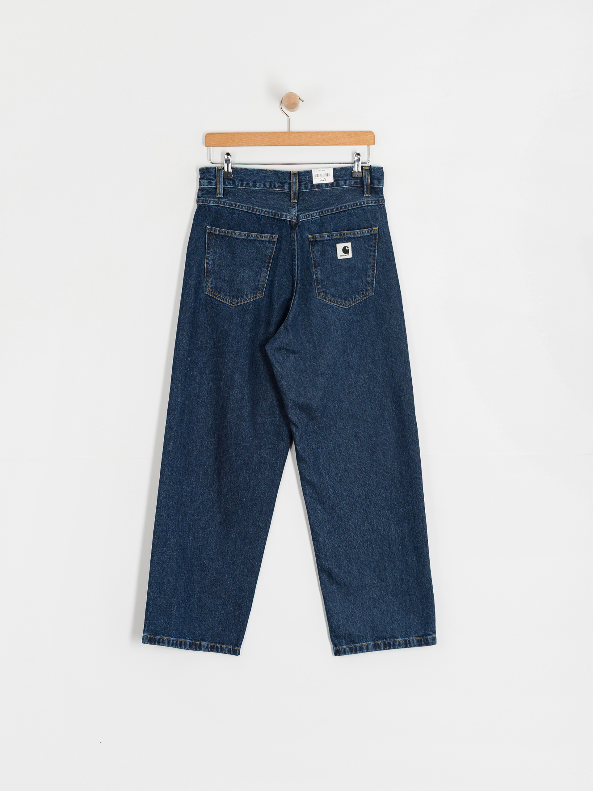 Pantaloni Carhartt WIP Brandon Wmn (blue/stone washed)
