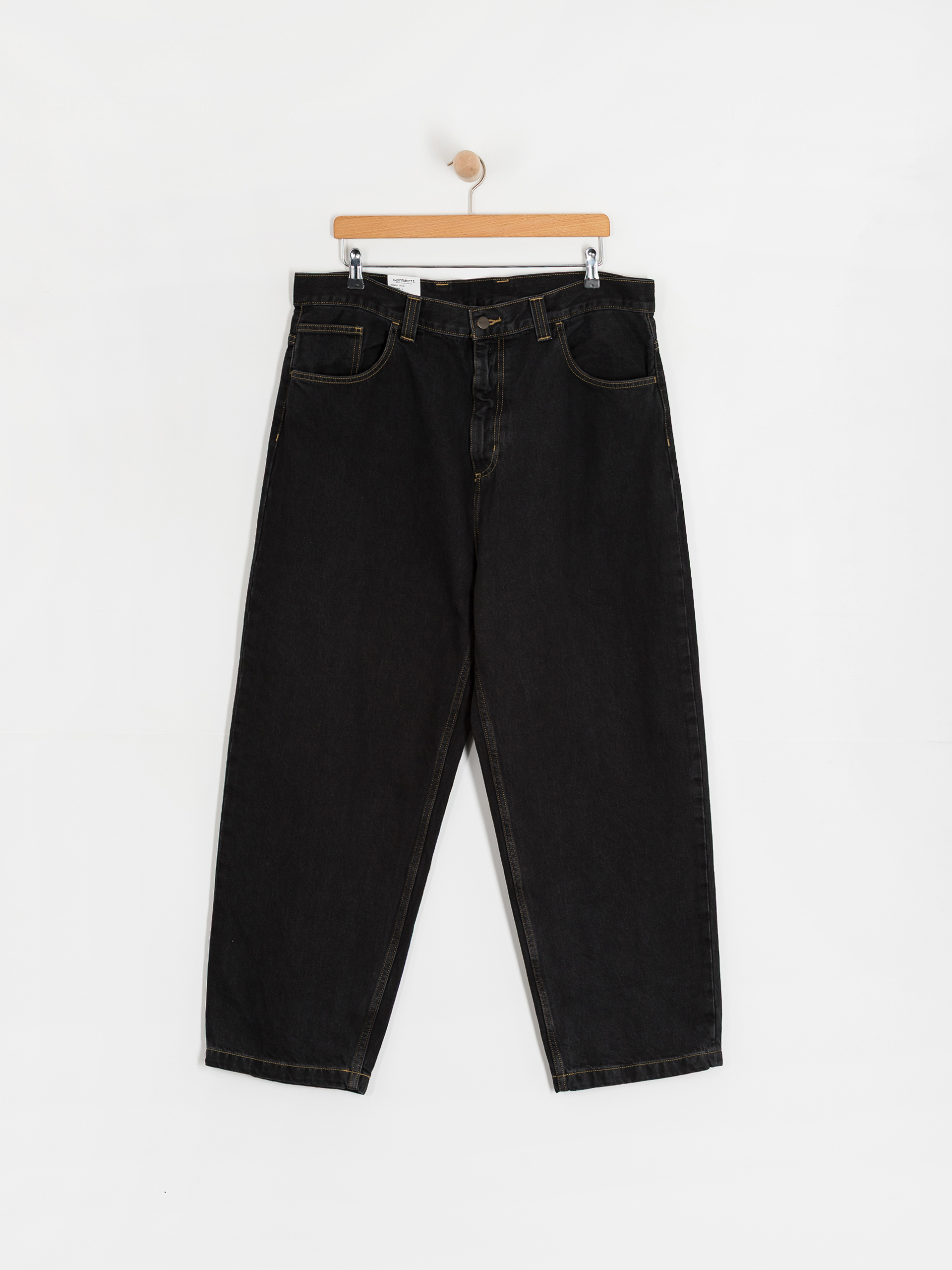 Pantaloni Carhartt WIP Brandon (black/stone washed)