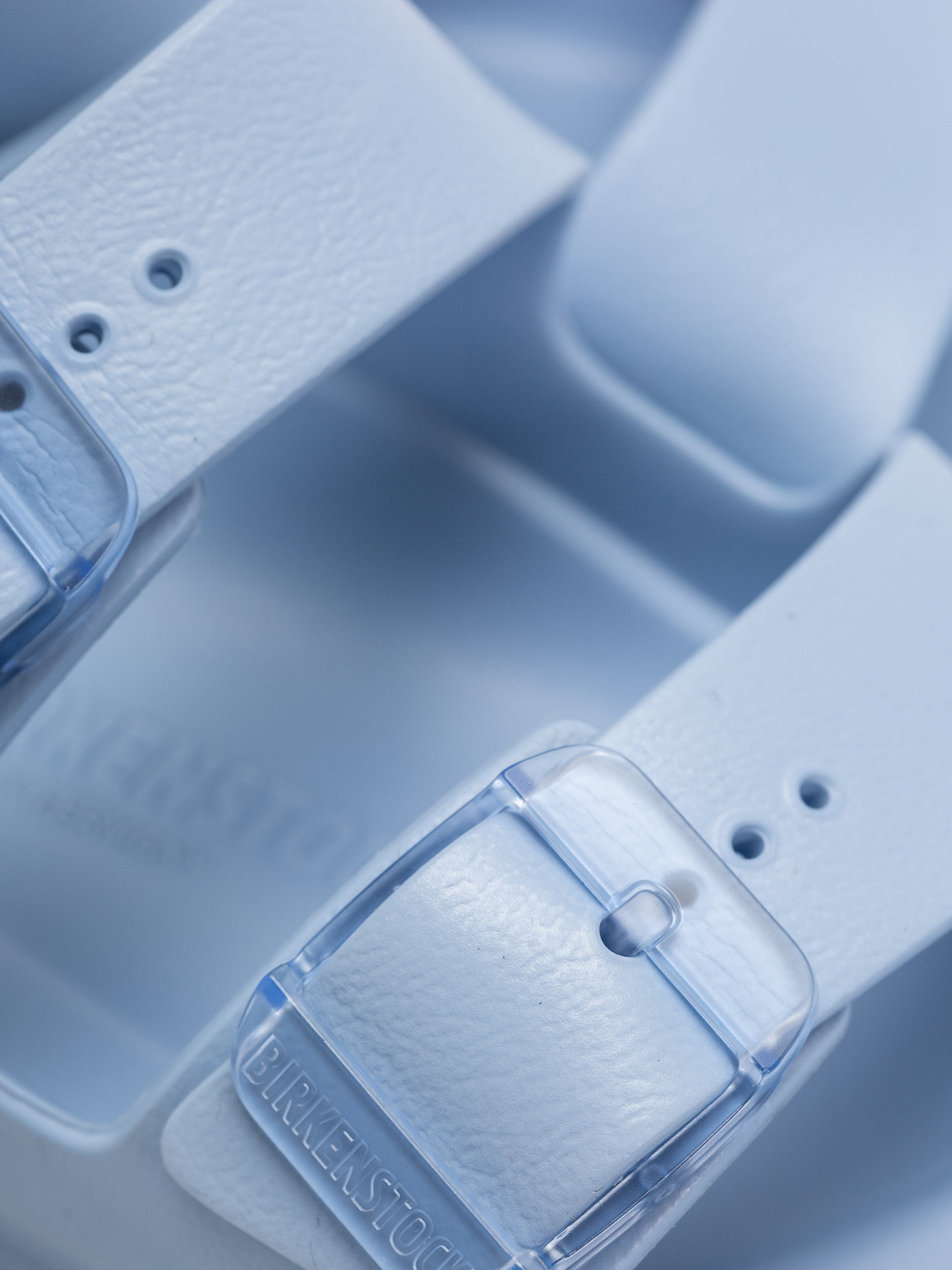 Șlapi Birkenstock Arizona Stealth Buckle EVA Narrow Wmn (dusty blue)