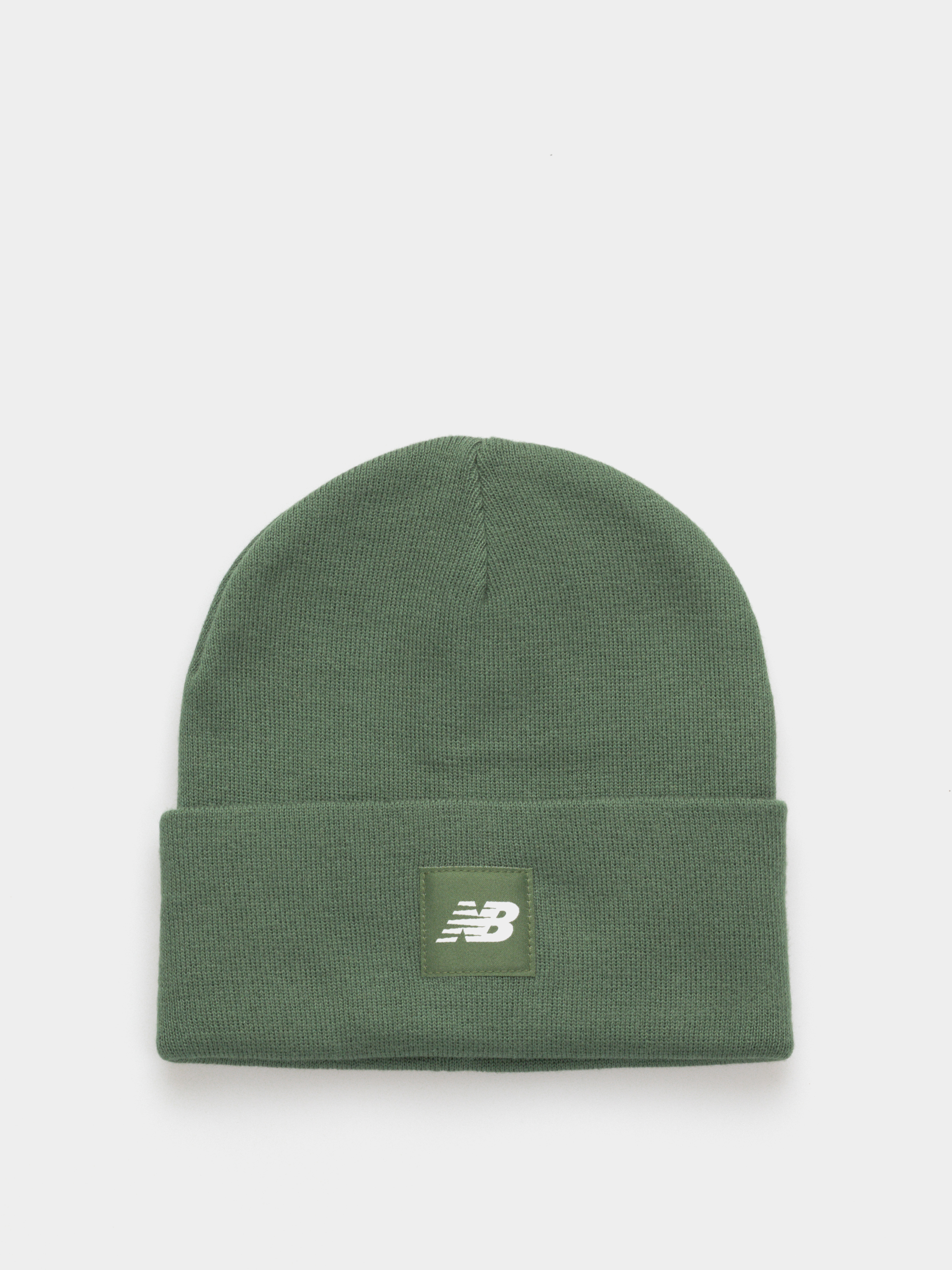 Căciulă New Balance Cuffed Flying Logo (green)