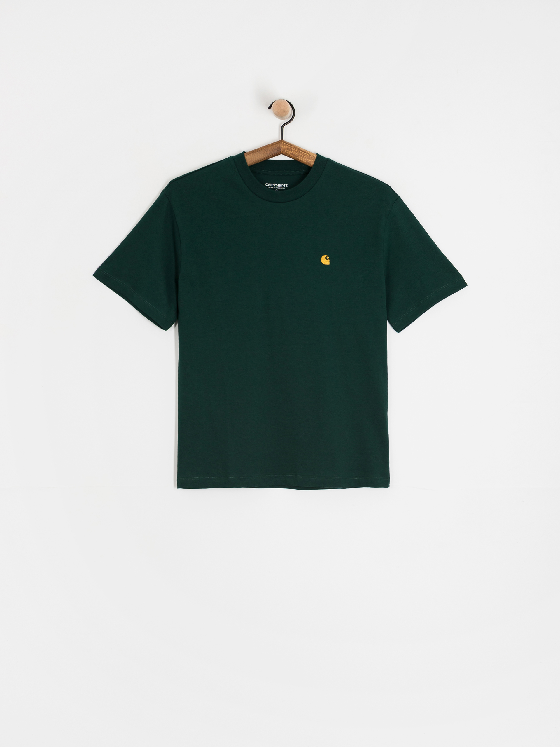 Tricou Carhartt WIP Chase Wmn (dark fir/gold)