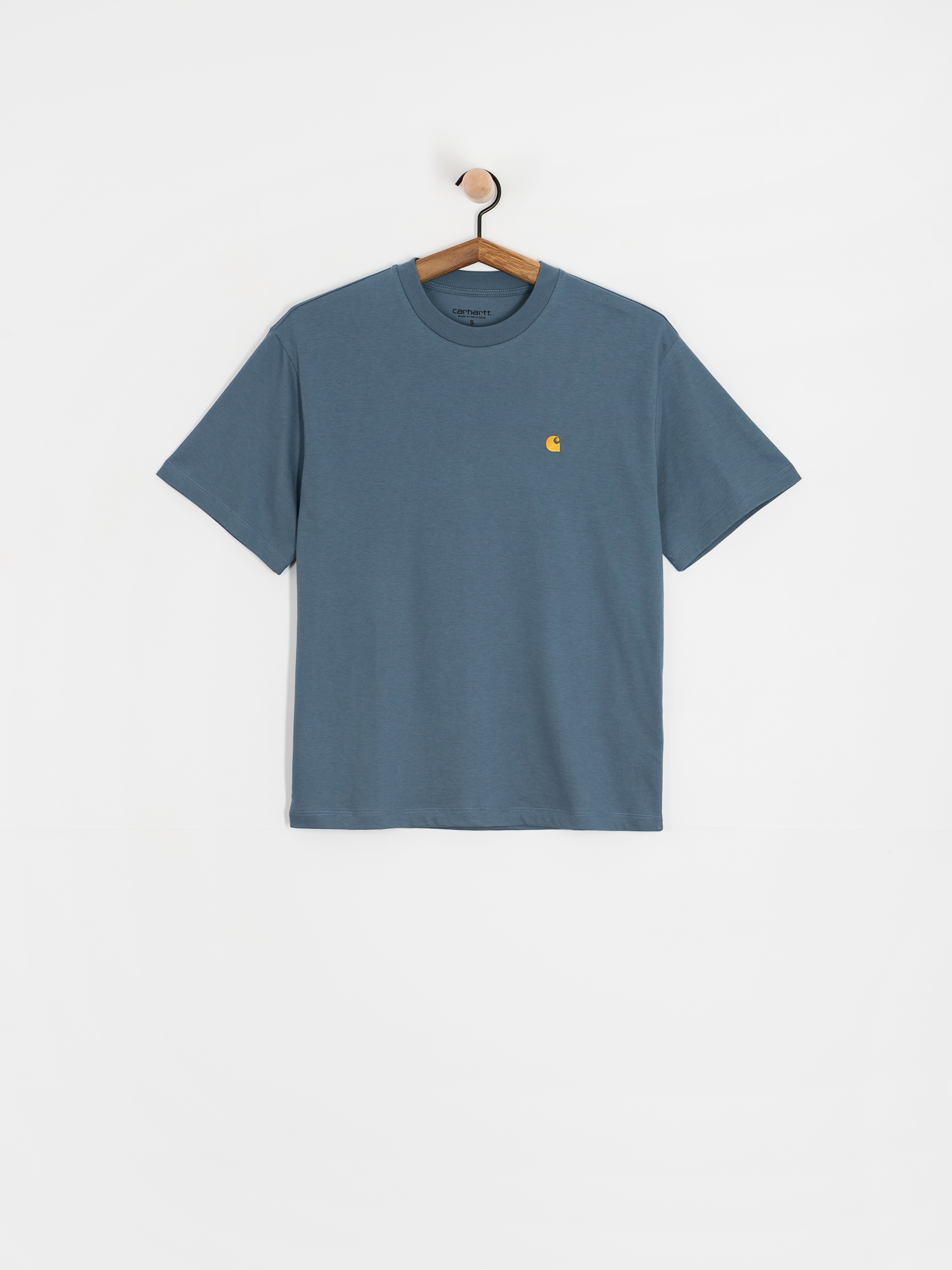 Tricou Carhartt WIP Chase Wmn (angelite/gold)