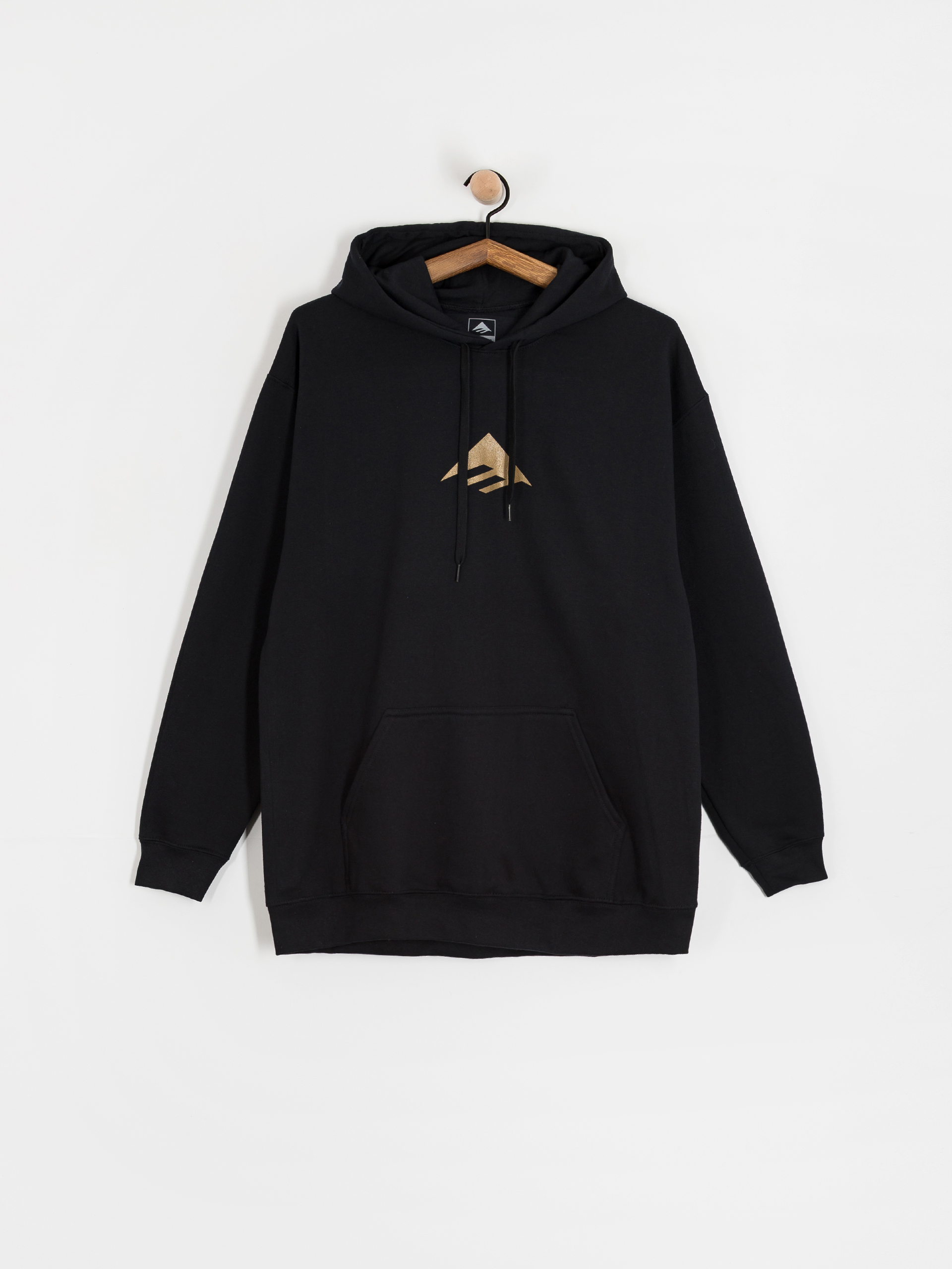 Hanorac cu glugă Emerica Triangle HD (black/gold)