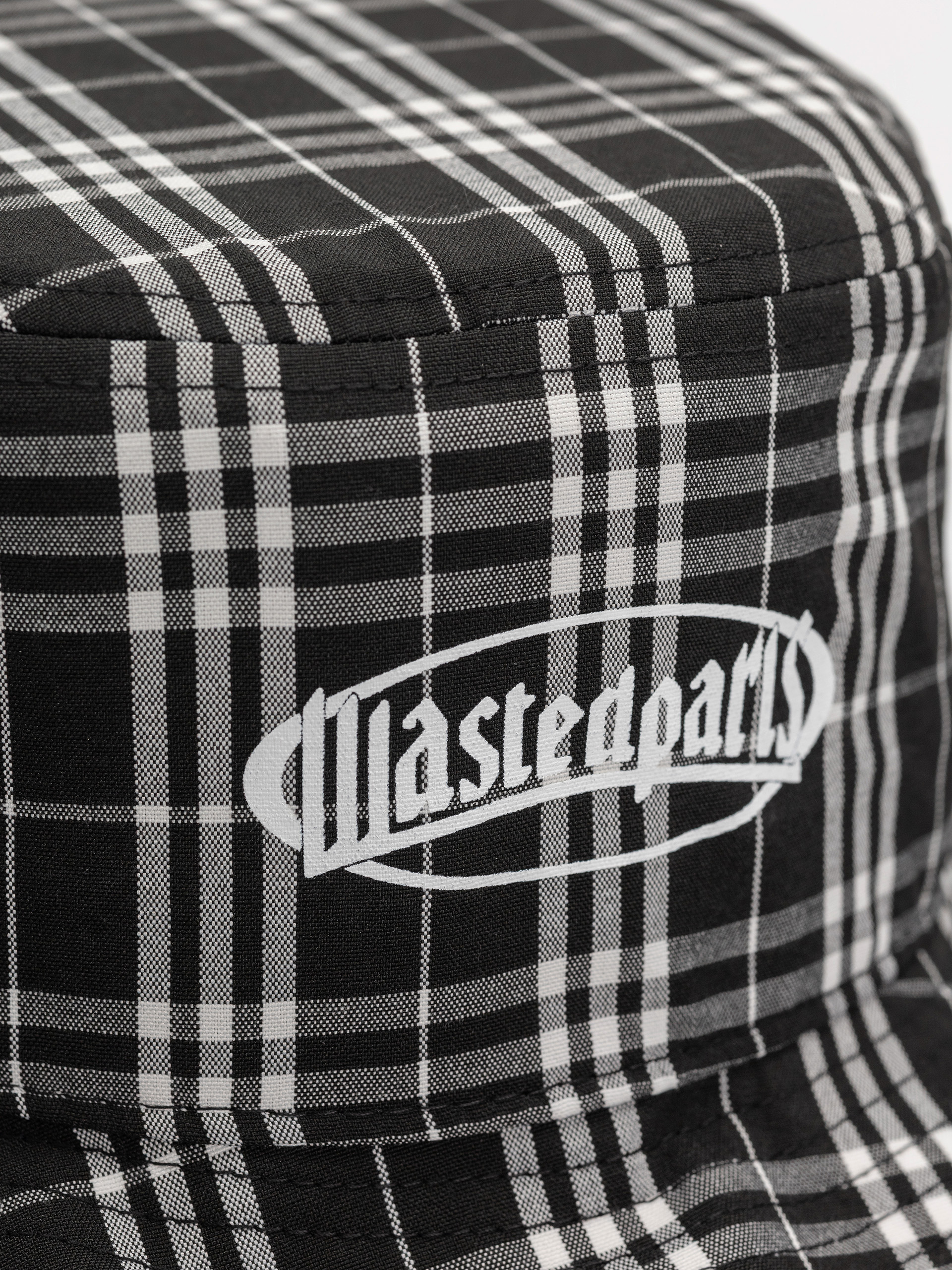 Șapcă Wasted Paris Yard Tartan Safari Hat (black/white)