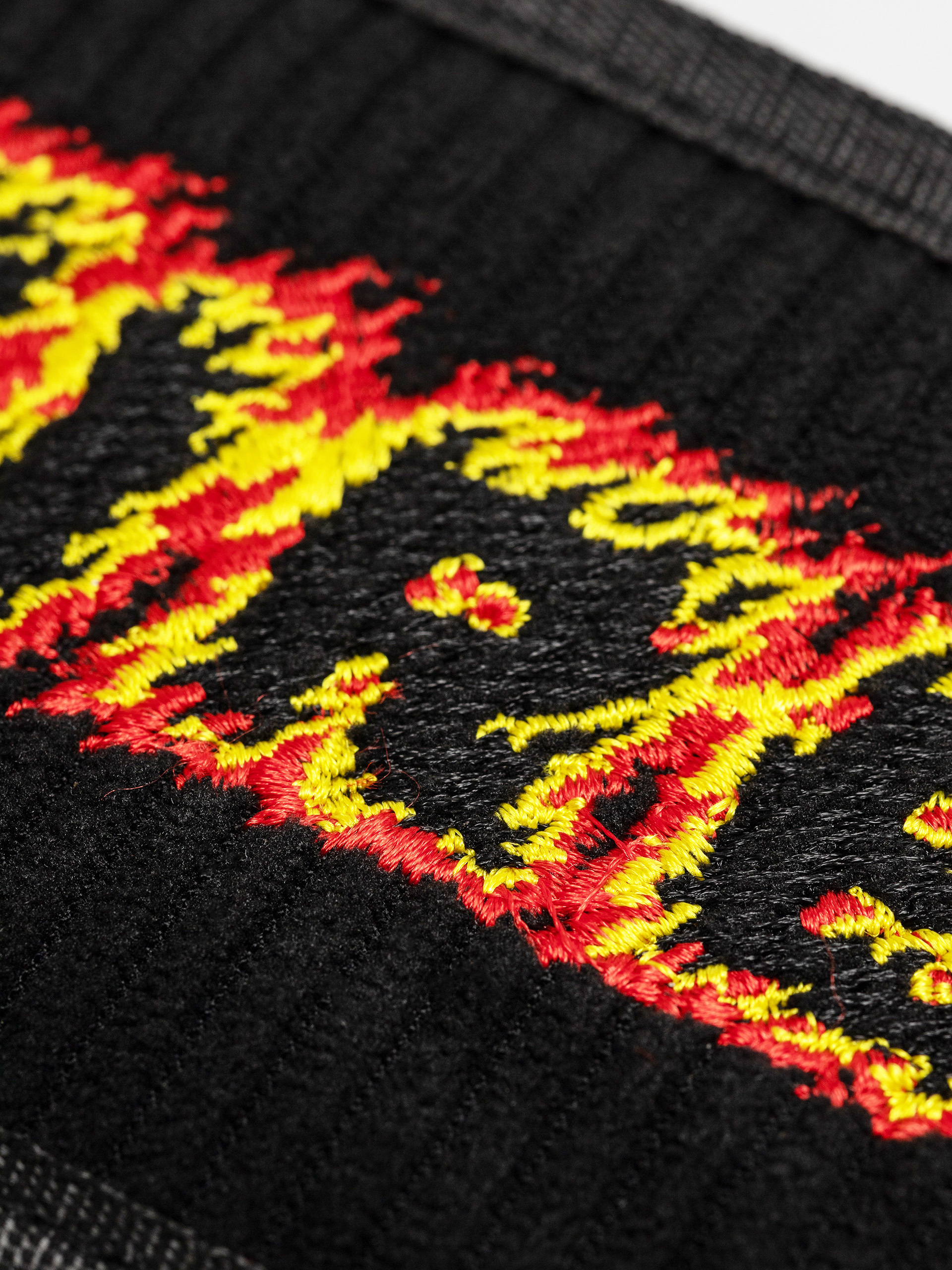 Portofel Spitfire Flames Script (black)