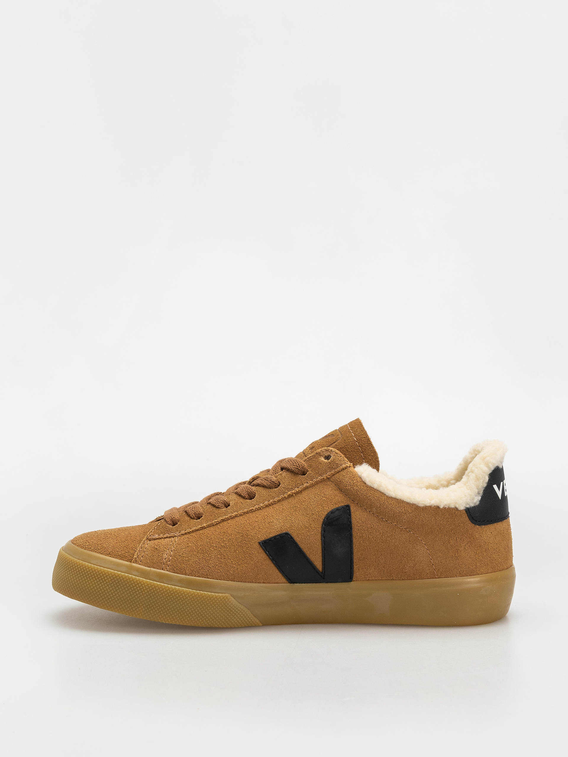 Pantofi Veja Campo Winter Wmn (camel black natural)