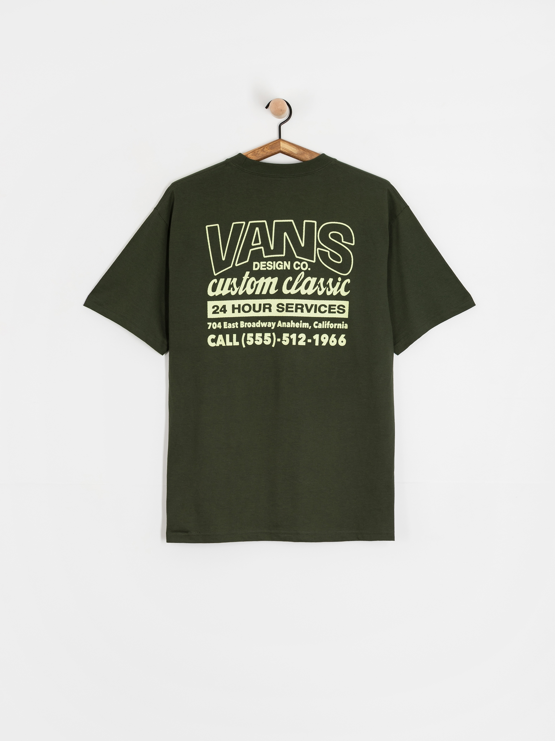 Tricou Vans Shop Front (dried kelp)