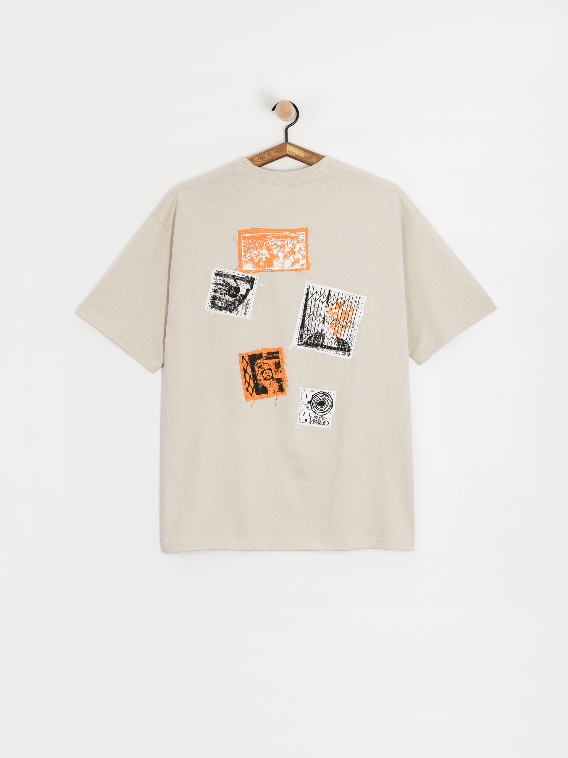 Tricou Vans Punk Patch (taupe mist)