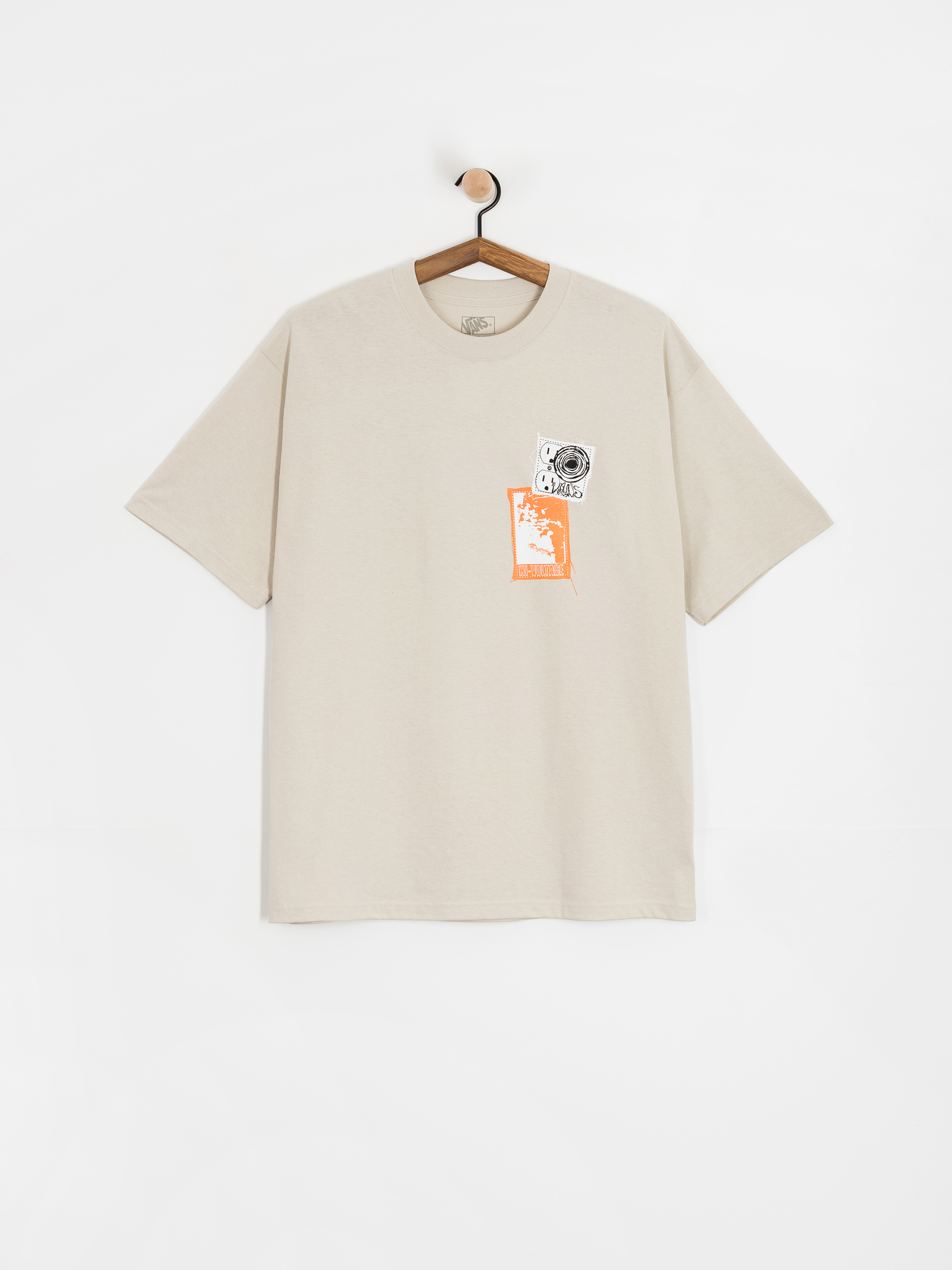 Tricou Vans Punk Patch (taupe mist)