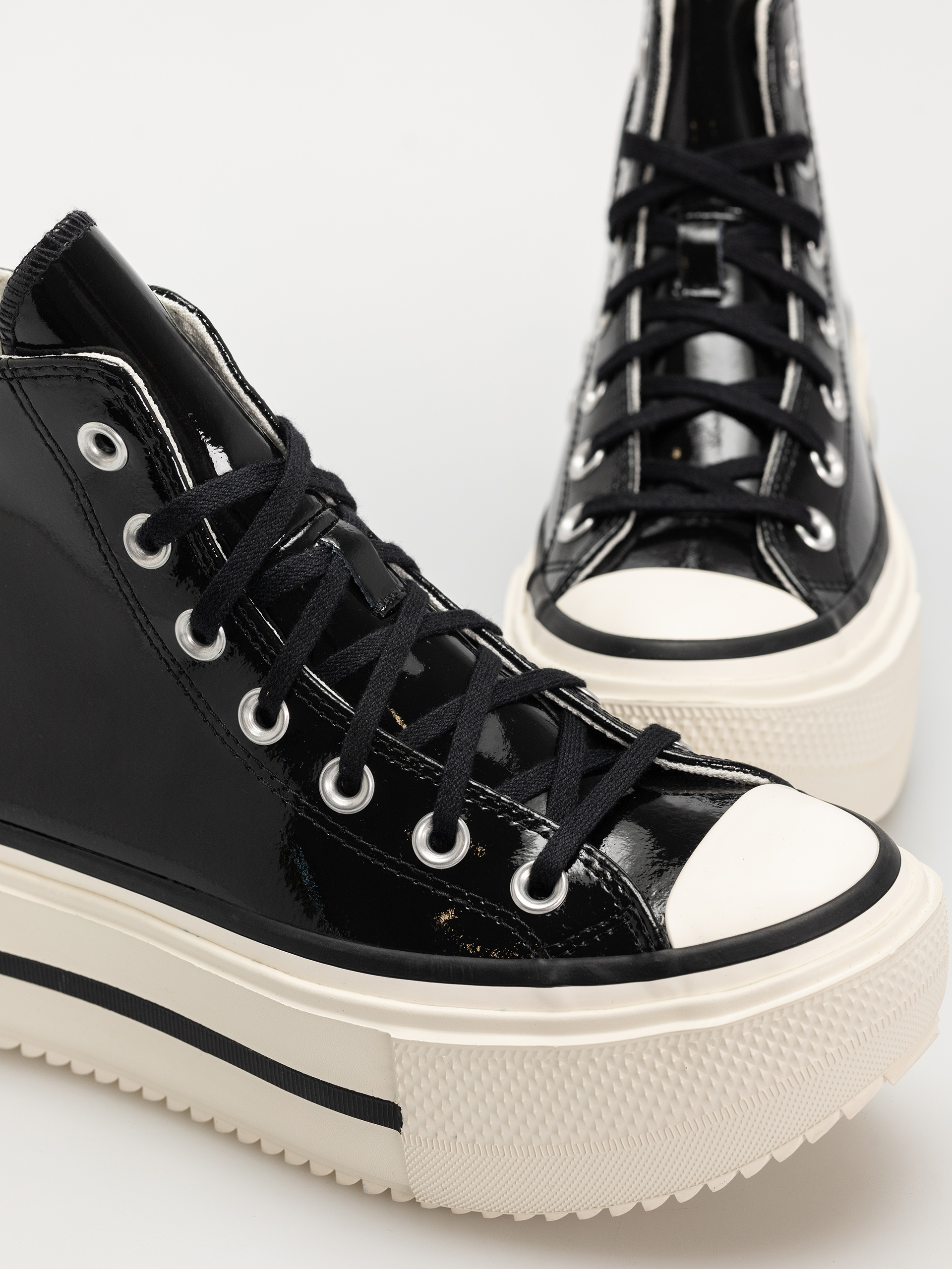 Teniși Converse Chuck Taylor All Star Lift Double Stack (black)