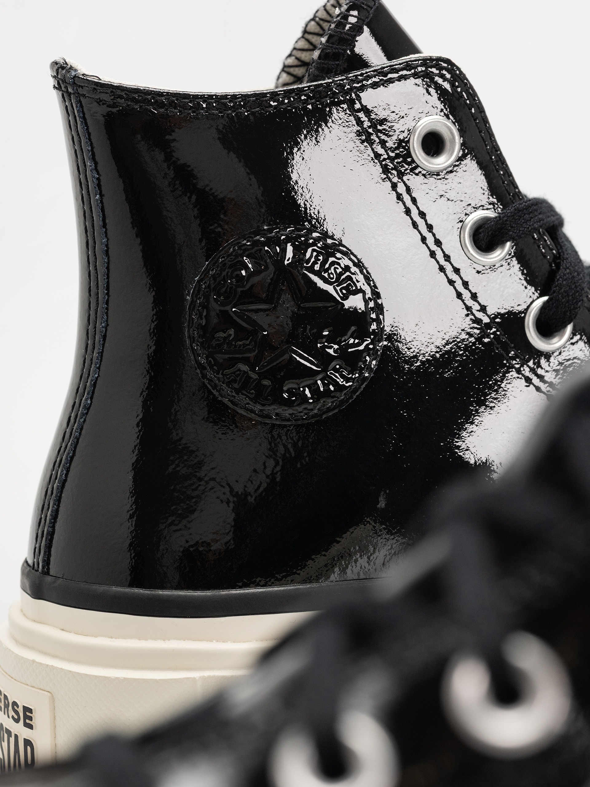 Teniși Converse Chuck Taylor All Star Lift Double Stack (black)