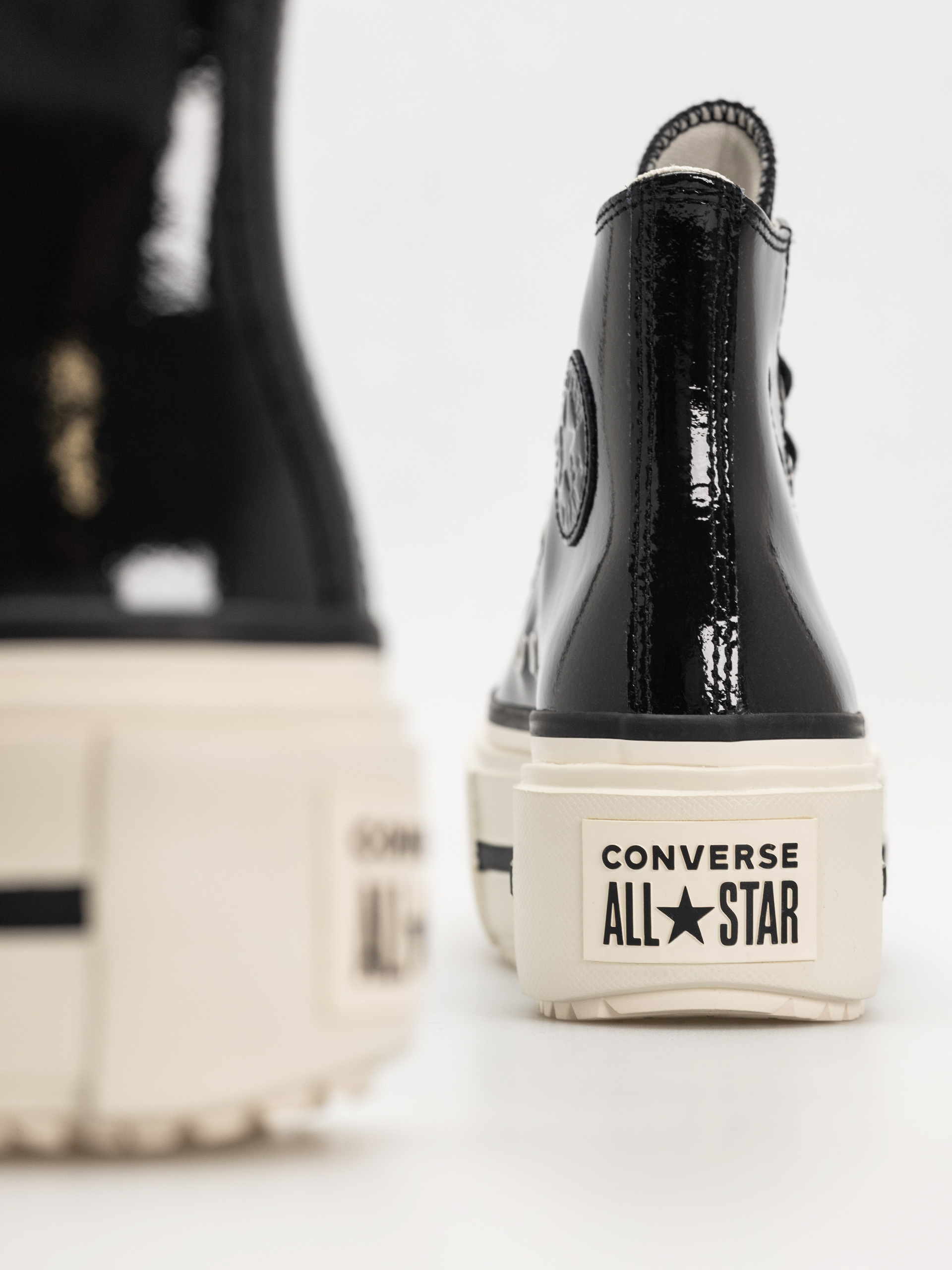 Teniși Converse Chuck Taylor All Star Lift Double Stack (black)