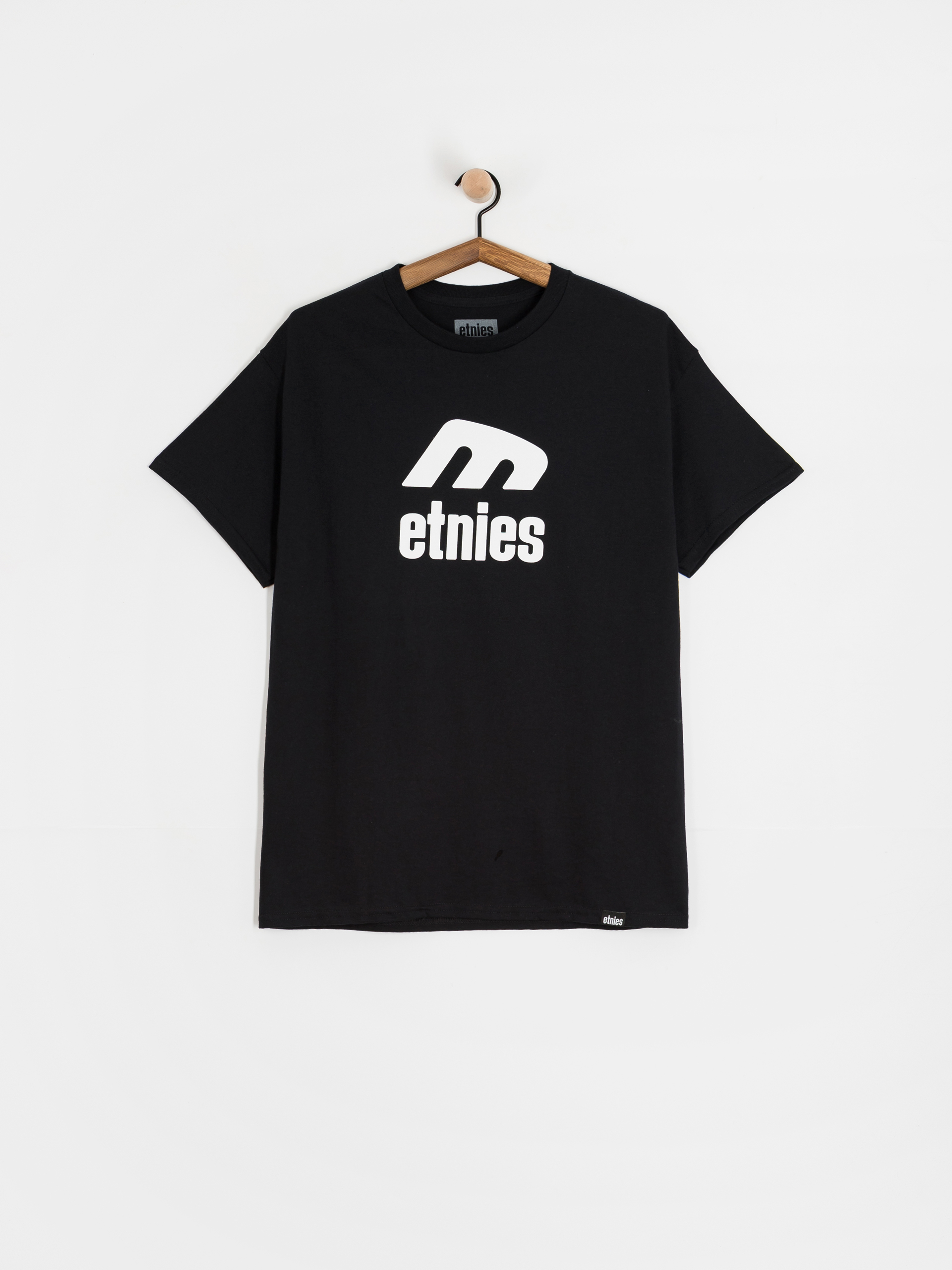 Tricou Etnies Icon E (black/white)