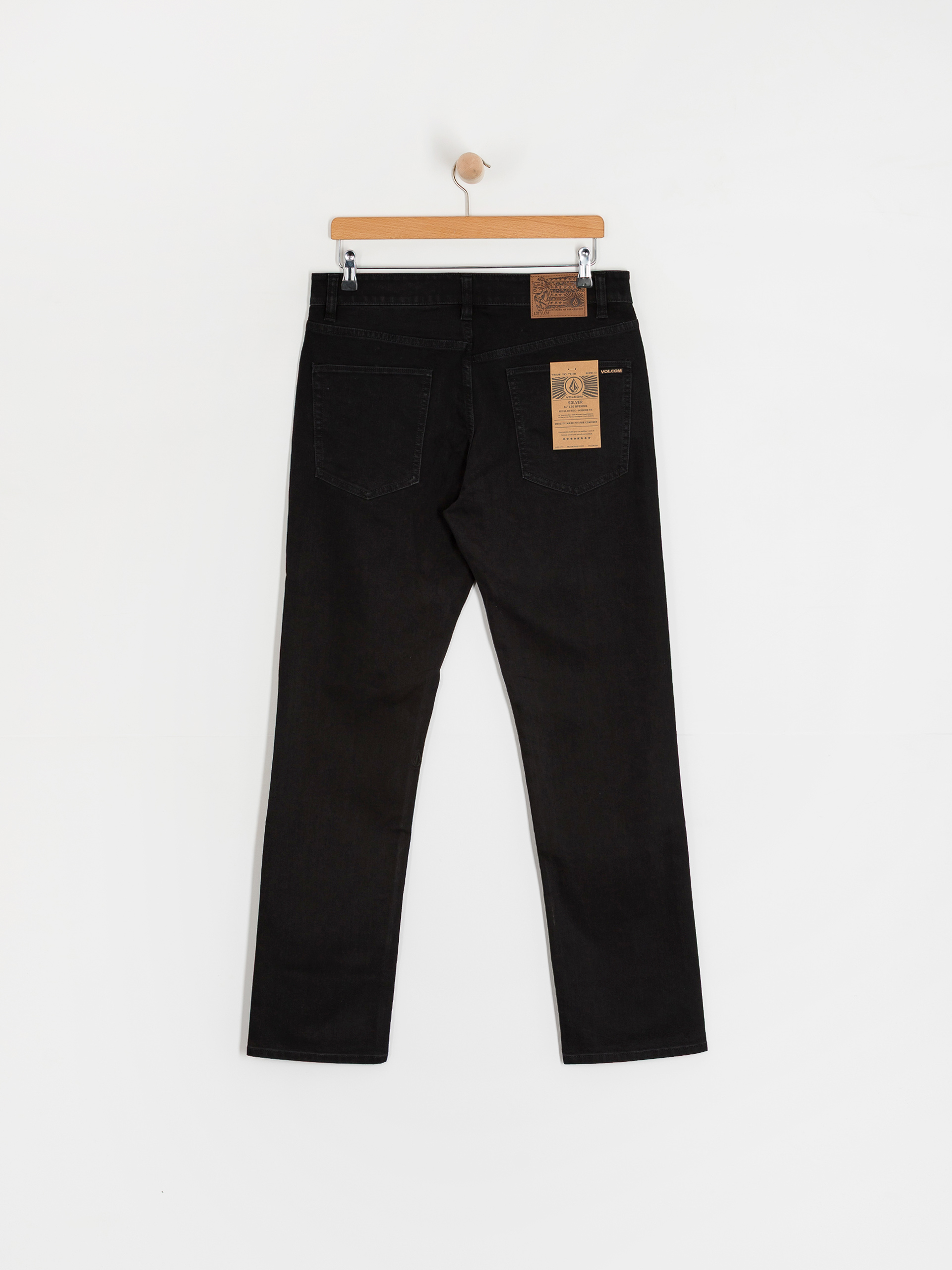 Pantaloni Volcom Solver Denim (black out)