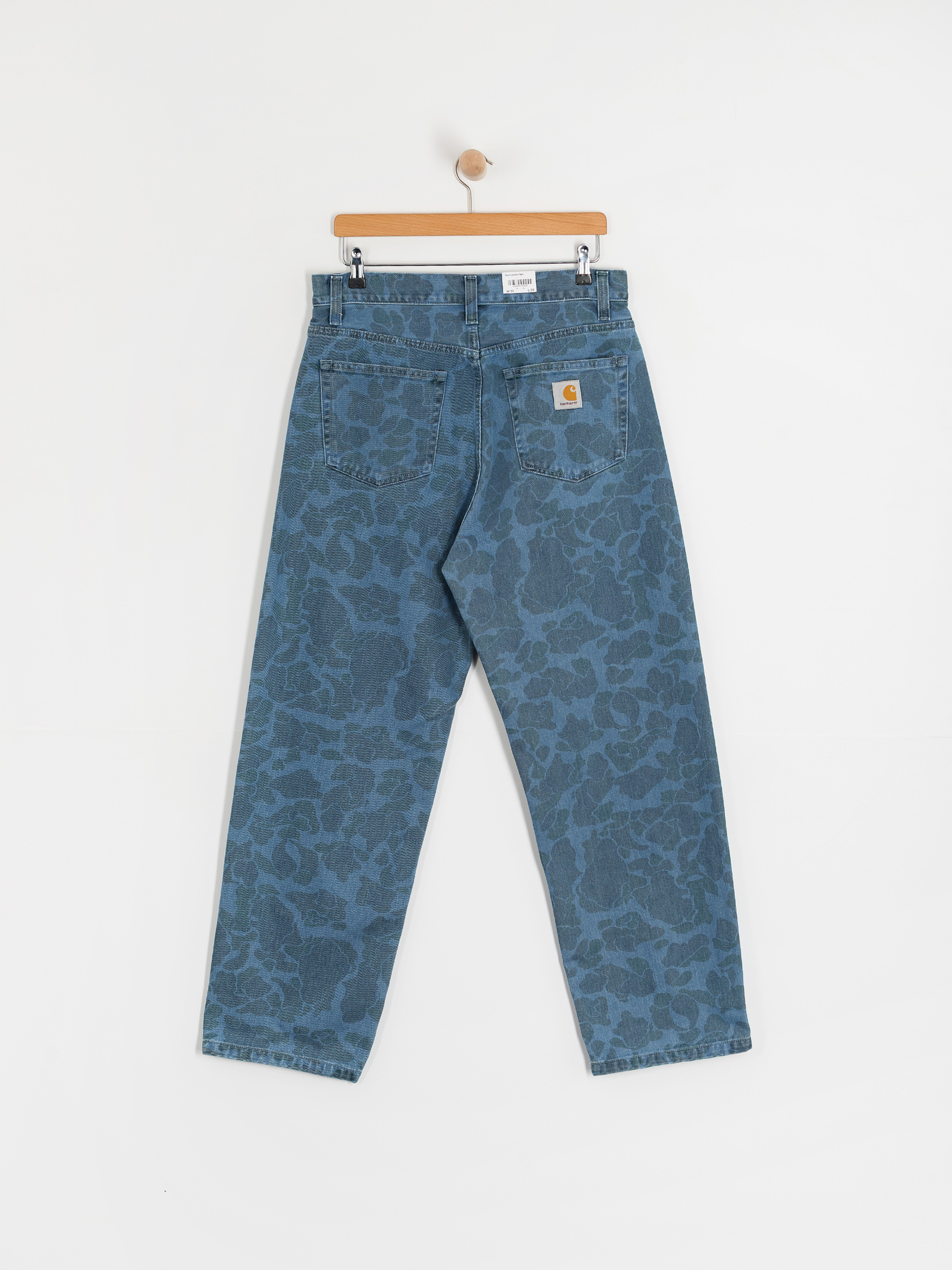 Pantaloni Carhartt WIP Duck Landon (camo duck/blue/bleached)
