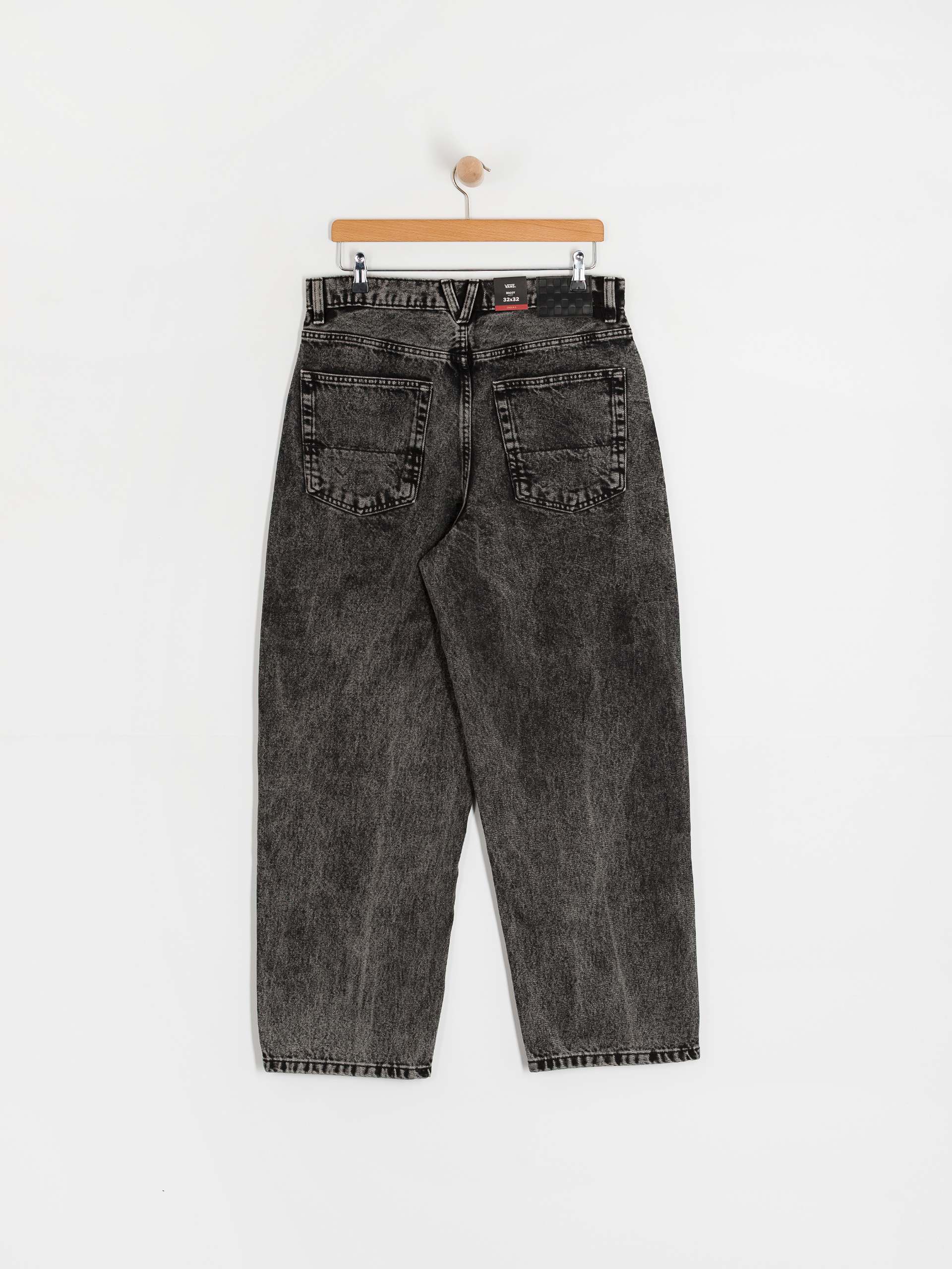 Pantaloni Vans Check 5 Baggy Denim (stonewash black)