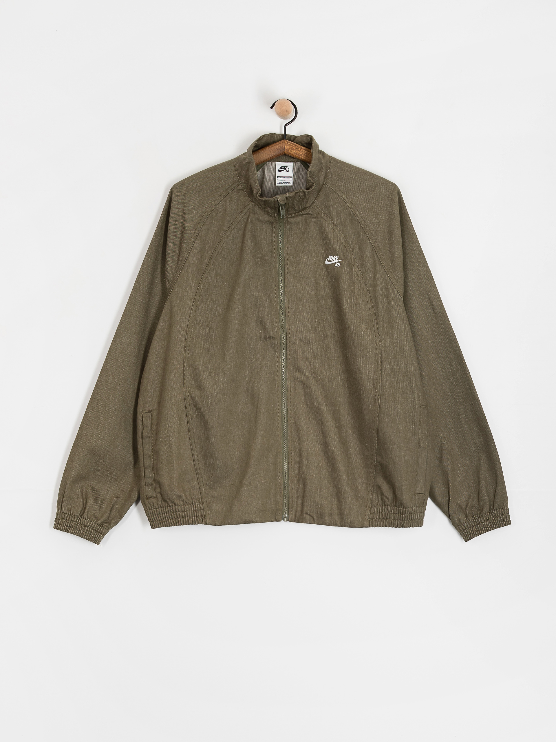 Geacă Nike SB Denim FZ Trak - (medium olive/white)