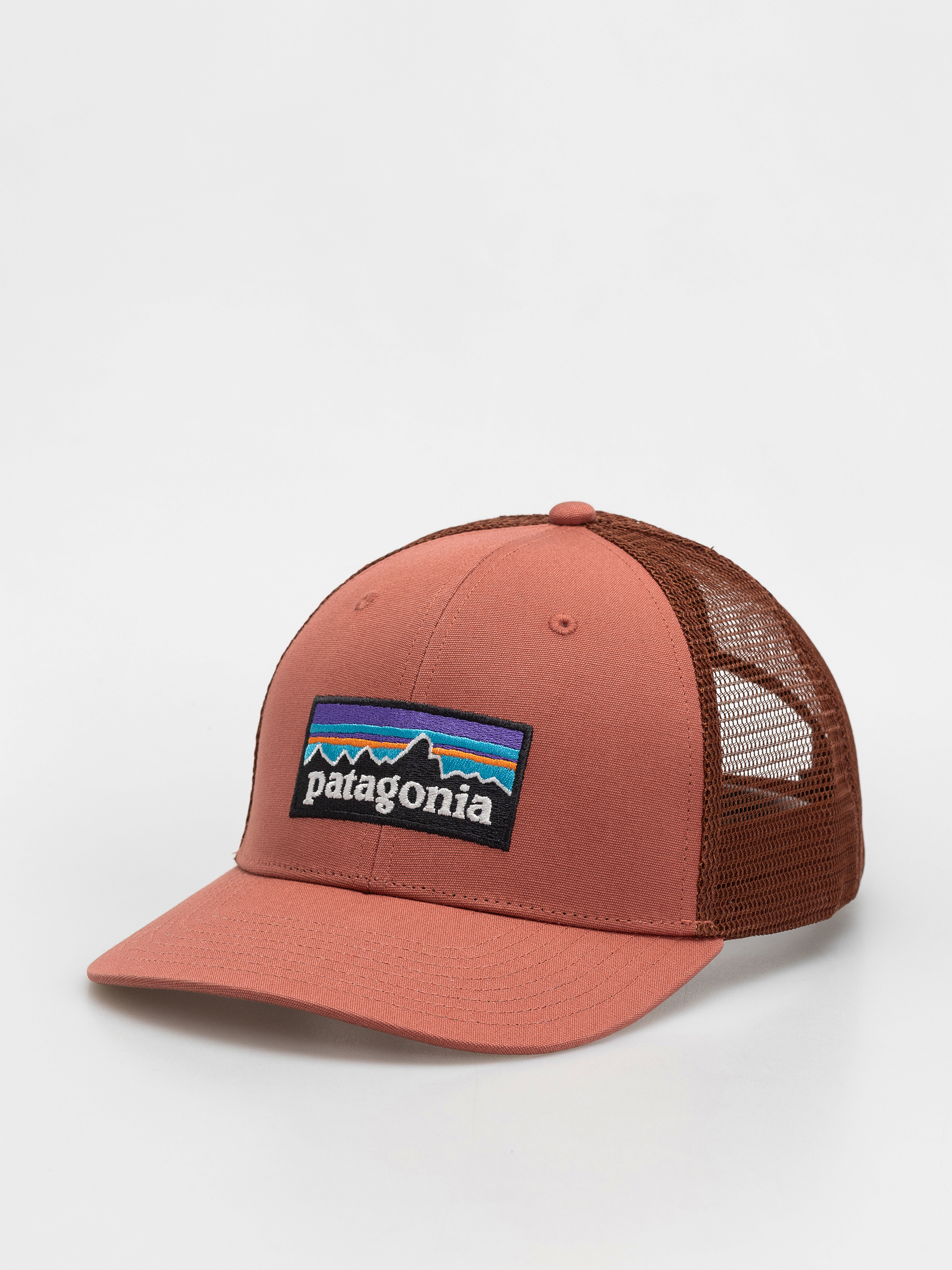 Șapcă Patagonia P 6 Logo Trucker (potters red)