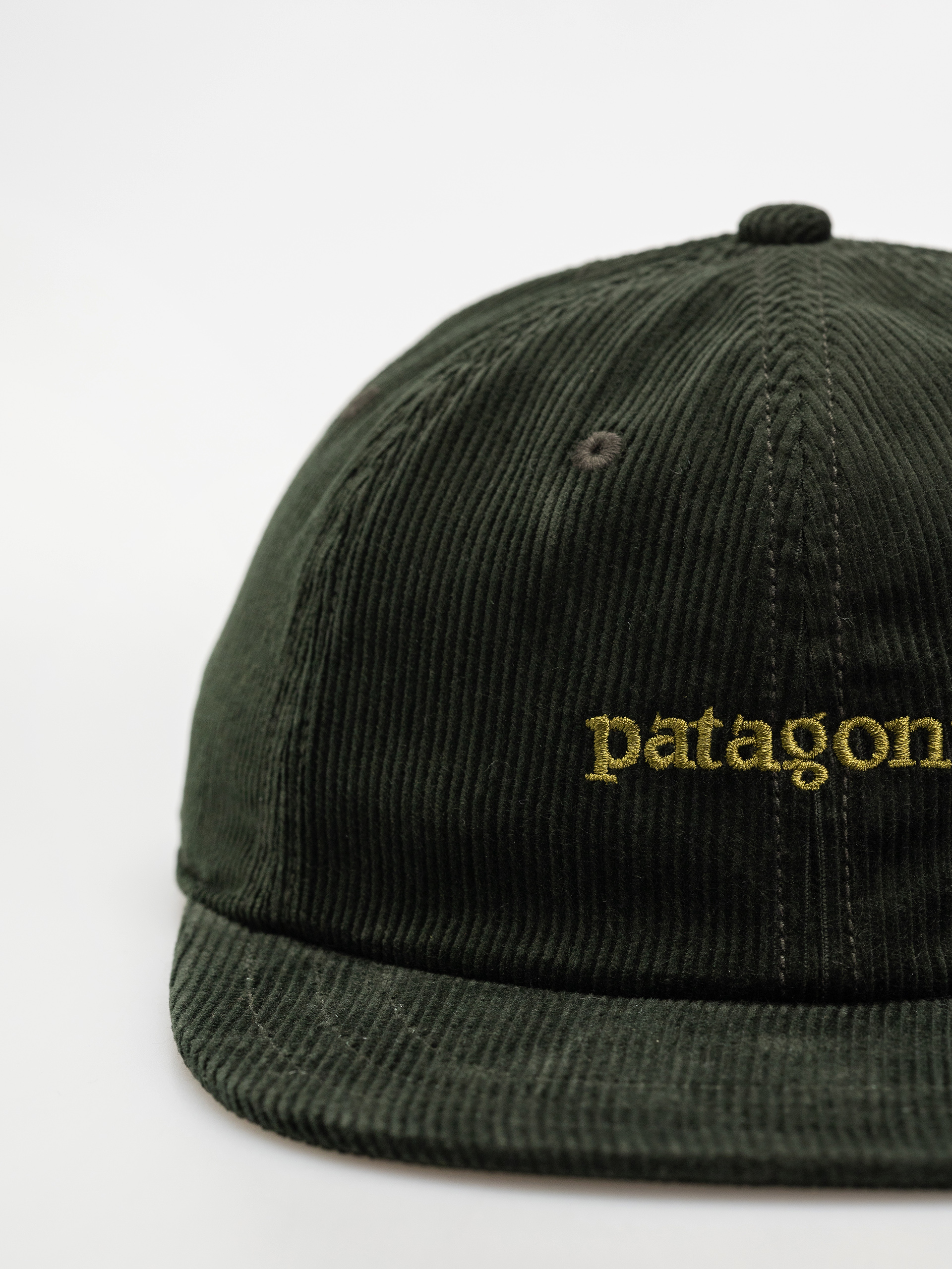 Șapcă Patagonia Corduroy (text logo old growth green)
