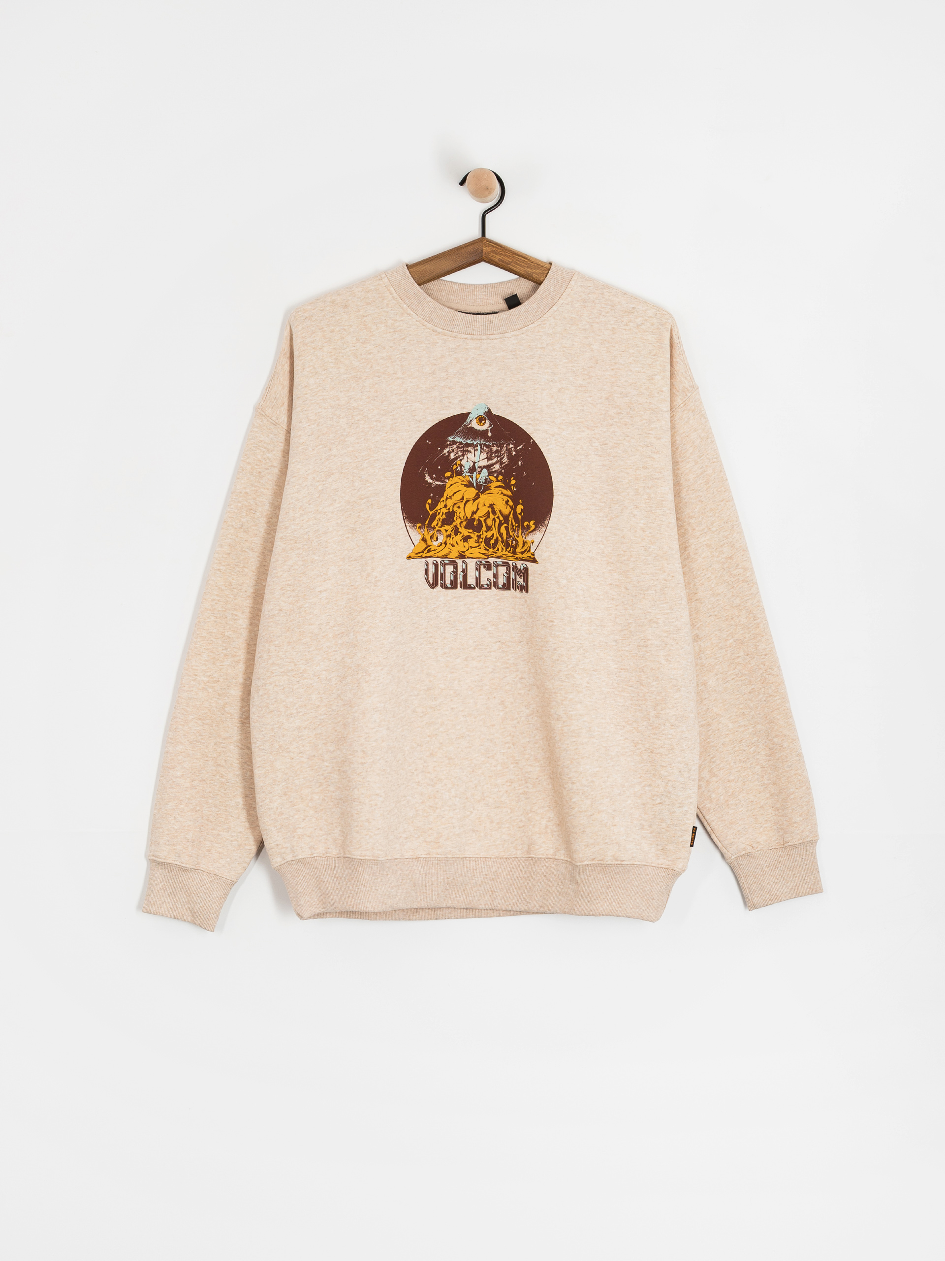 Hanorac Volcom Fa Callum Rooney Crew (dust heather)