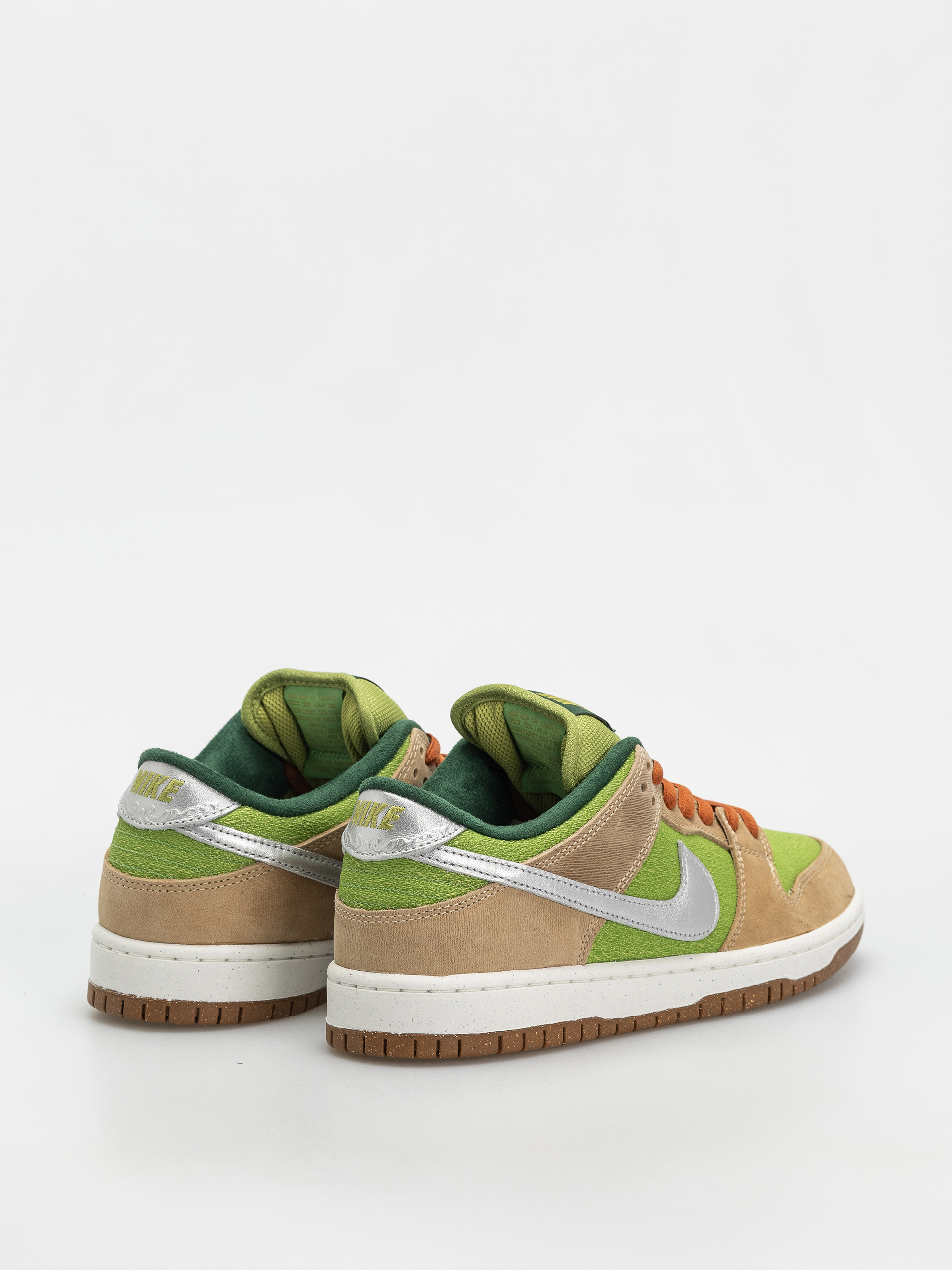 Pantofi Nike SB Dunk Low Pro Wc - maro, verde (sesame/metallic