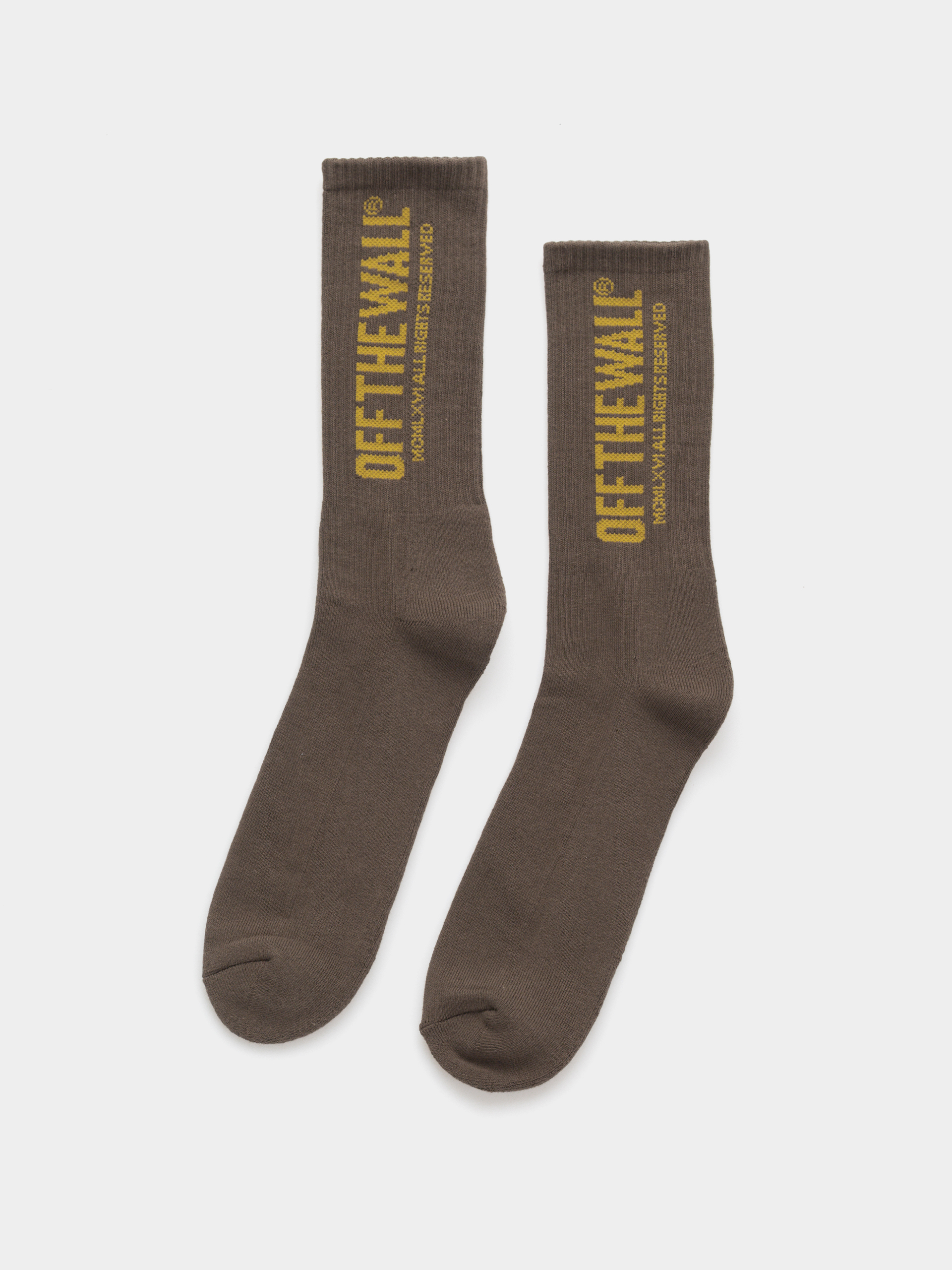 Șosete Vans Hovley Crew (coal brown)