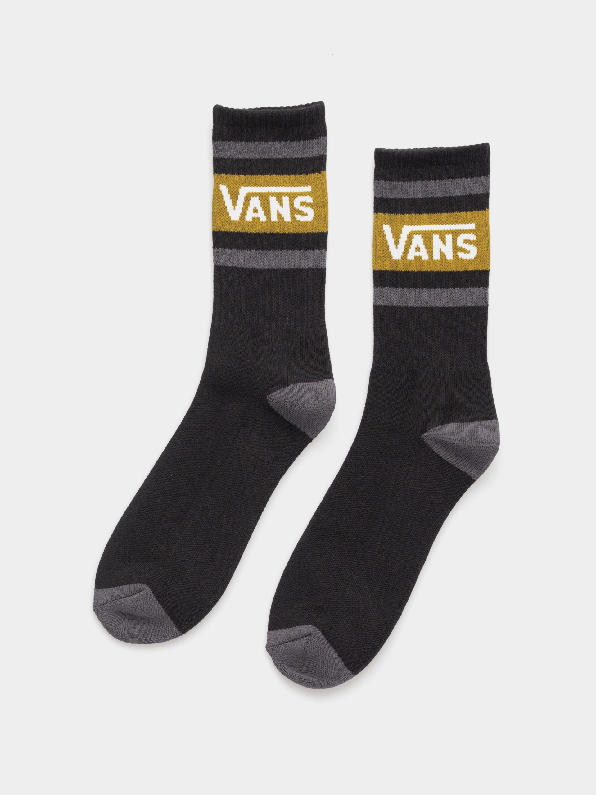 Șosete Vans Vans Drop V Crew (black/burnt gold)