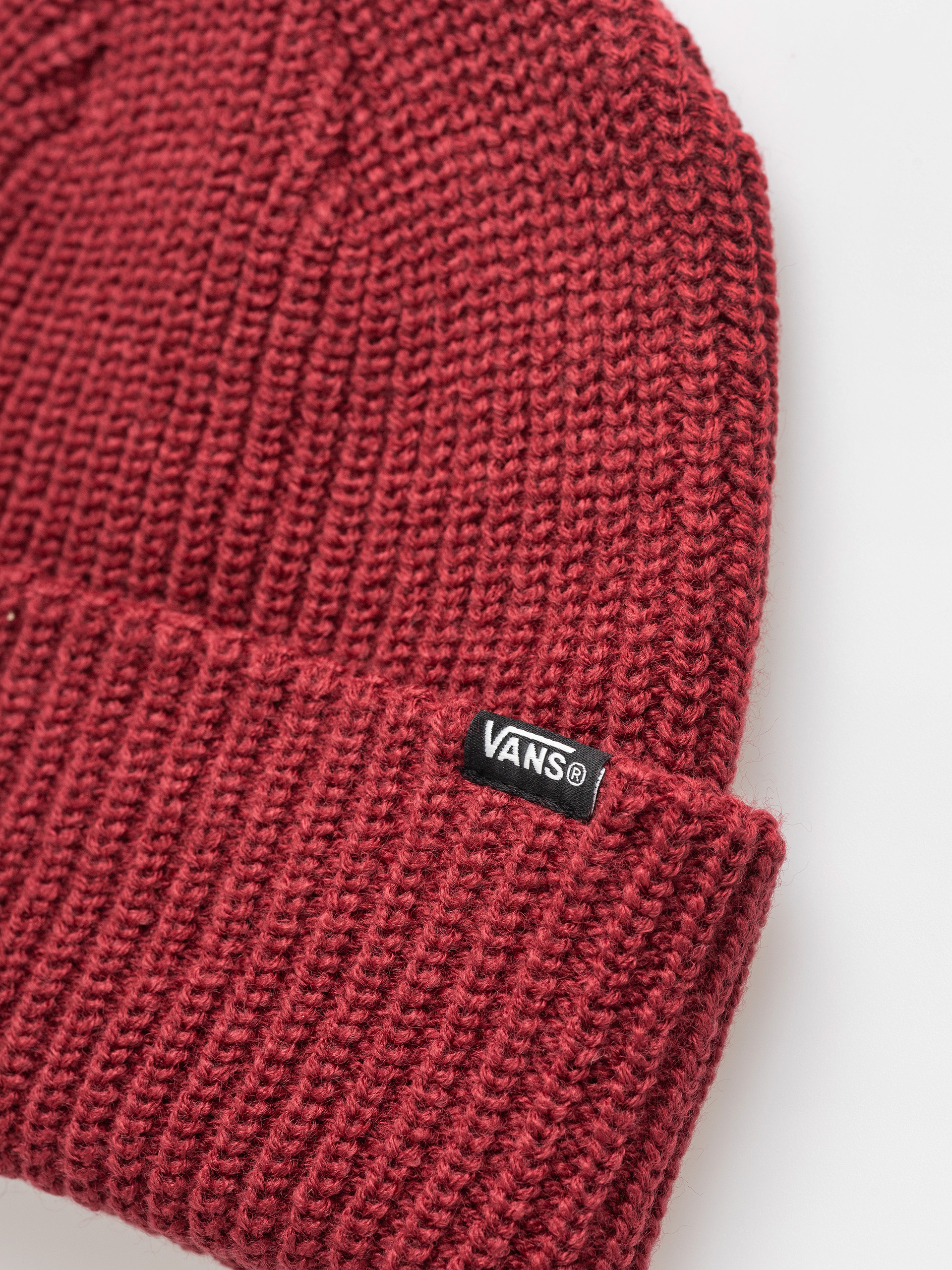 Căciulă Vans Core Basic Cuff (bordeaux)