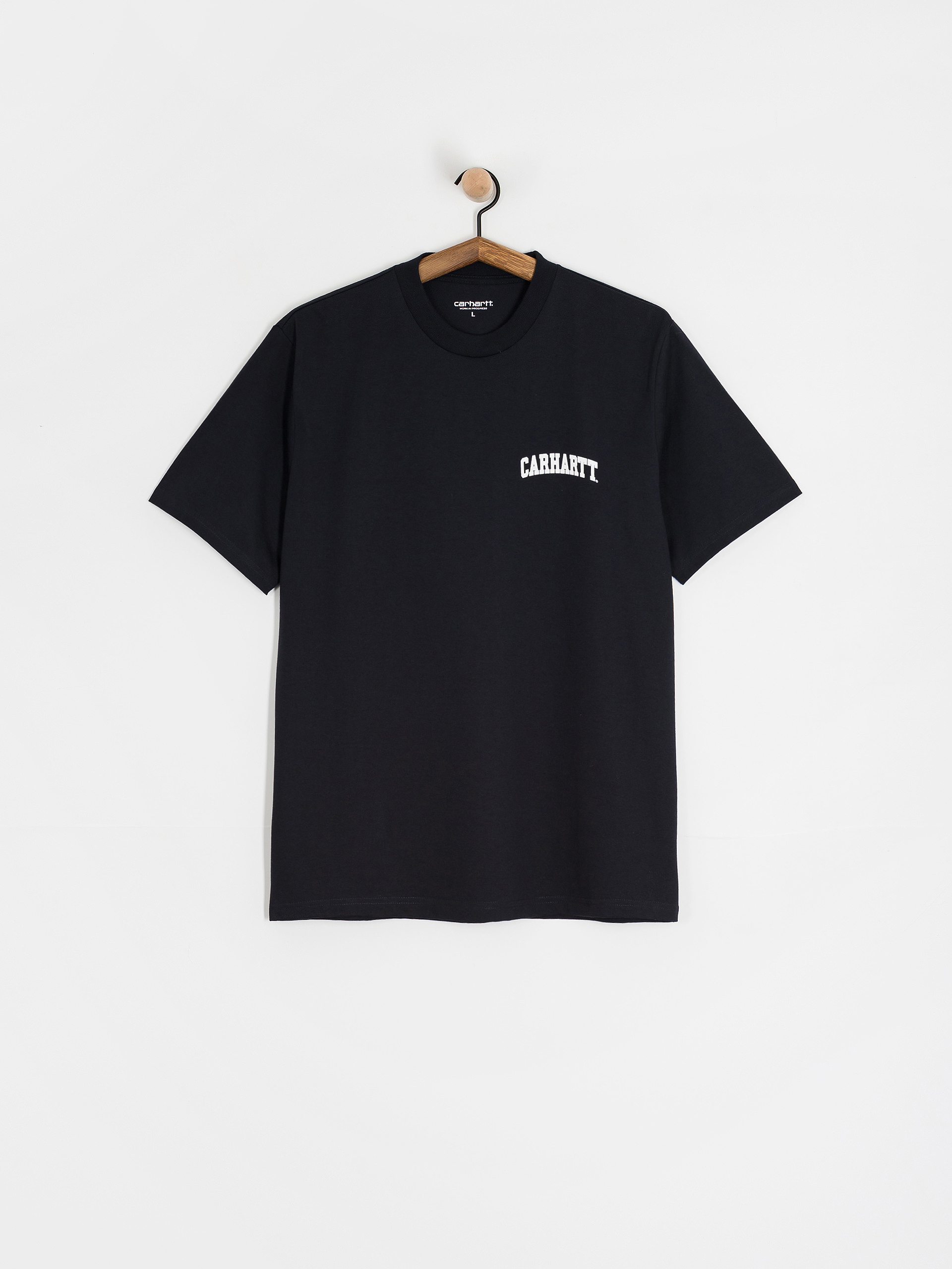 Tricou Carhartt WIP University Script (deep night/white)