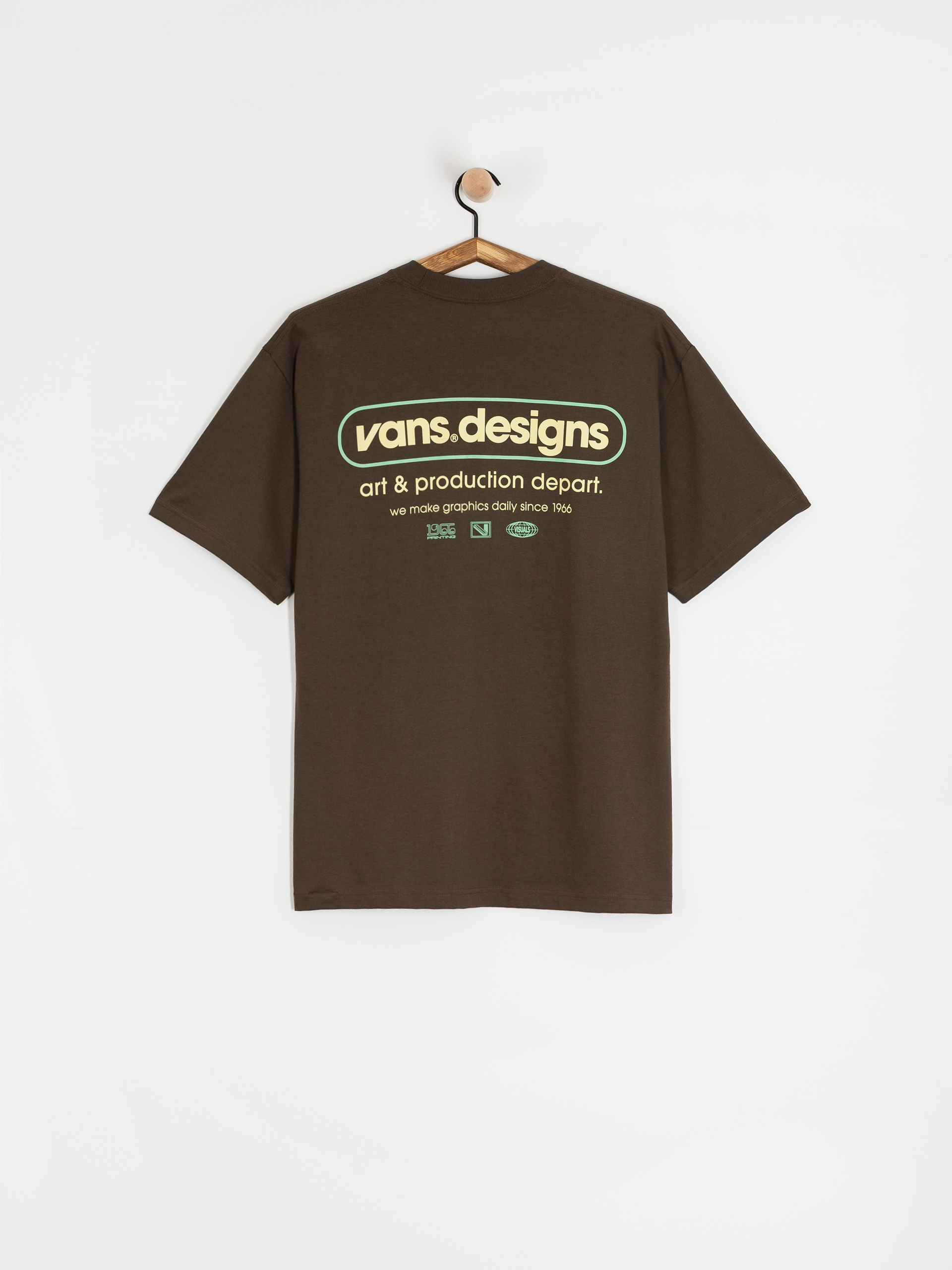 Tricou Vans Art Production (coal brown)
