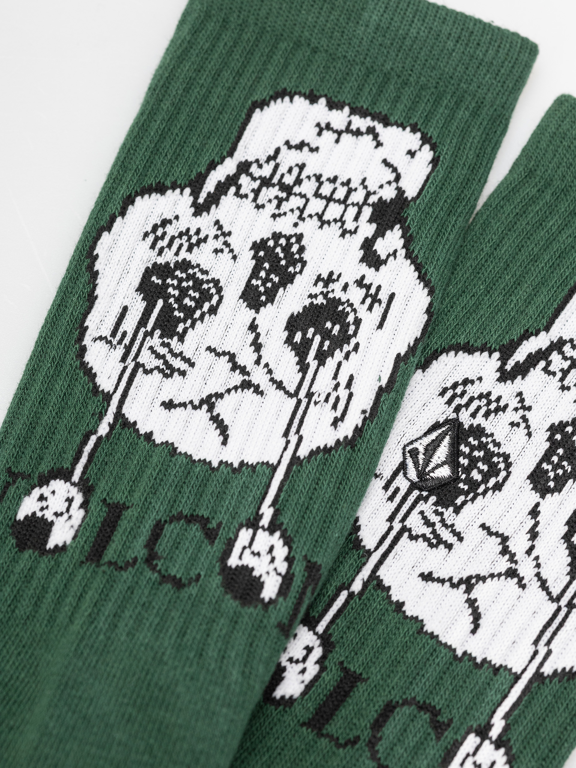 Șosete Volcom Heavy Tone (vineyard green)