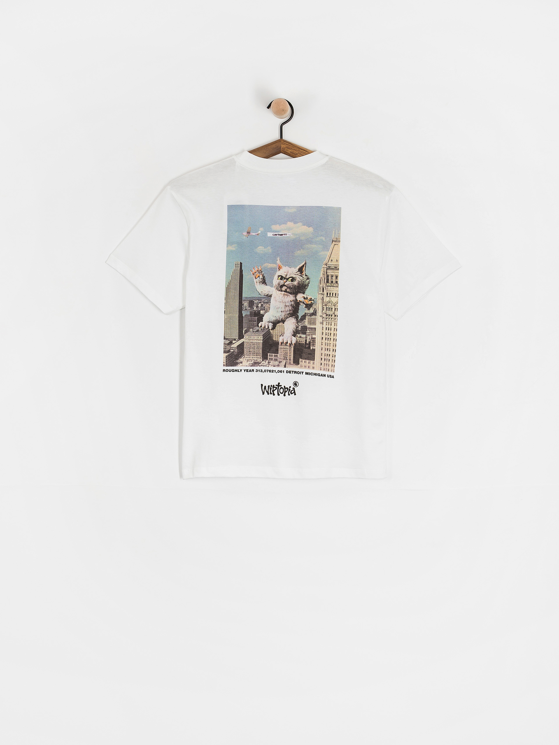 Tricou Carhartt WIP Wiptopia Wmn (white)