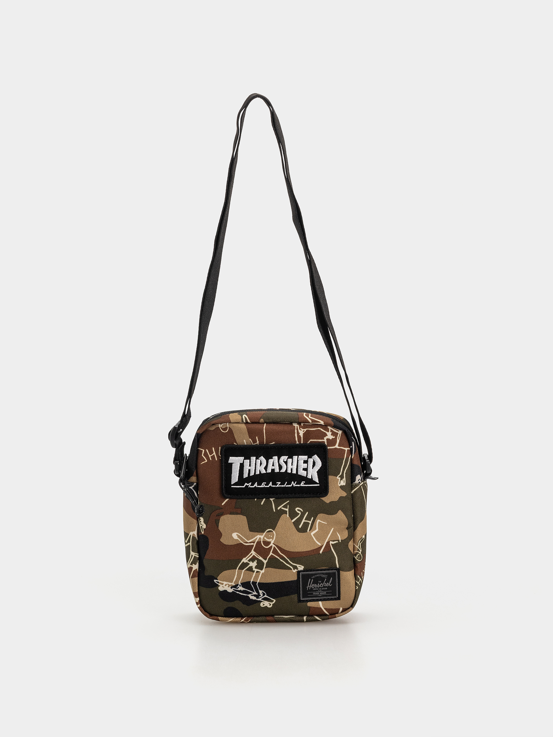 Geantă Herschel Supply Co. X Thrasher Gonz Heritage Crossbody (woodland camo)