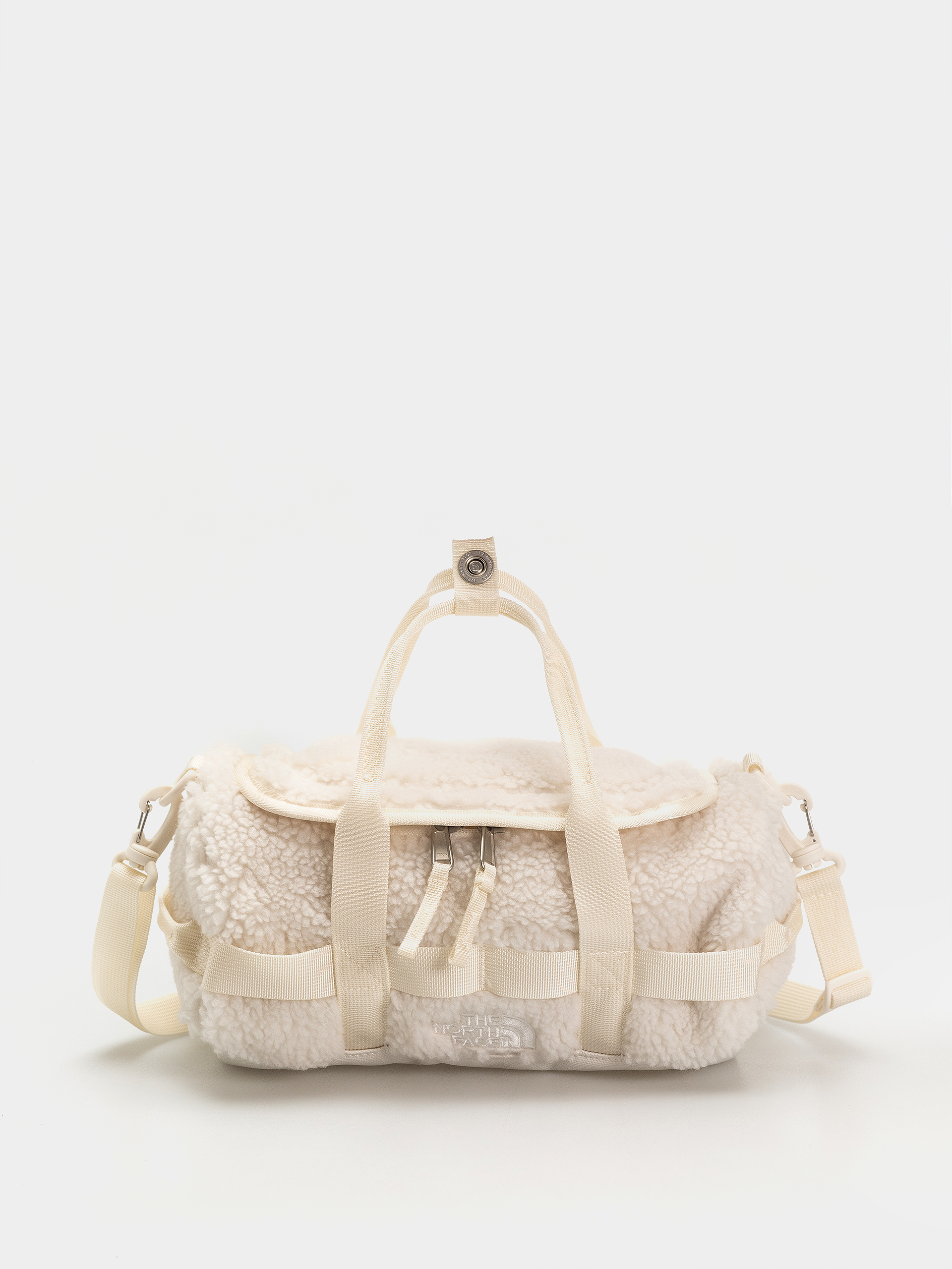 Poșetă The North Face Base Camp High Pile Mini Bag (white dune/tnf white)